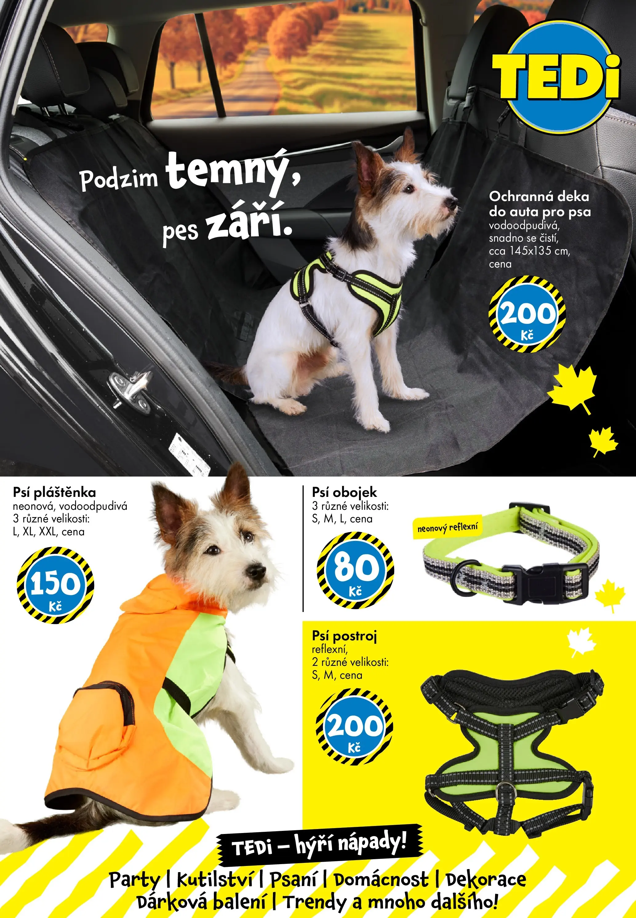 TEDi leták od 10.10.2025 - akční nabídka | Strana: 26 | Produkty: Deka, Pláštěnka, Pes, Dekorace