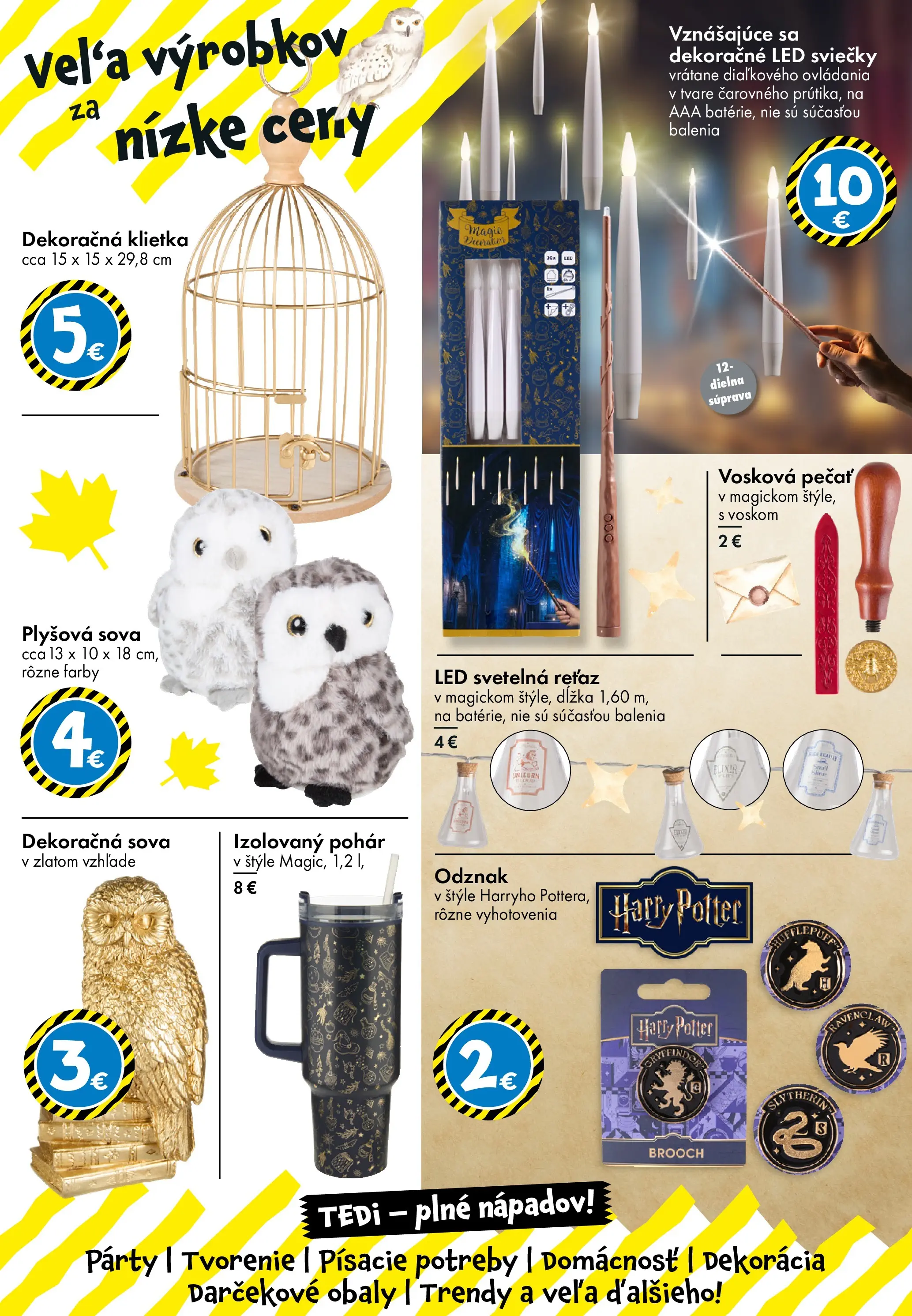 TEDi leták od 10.10.2025 → Aktuálna ponuka online | Strana: 2 | Produkty: Led, Sviečky