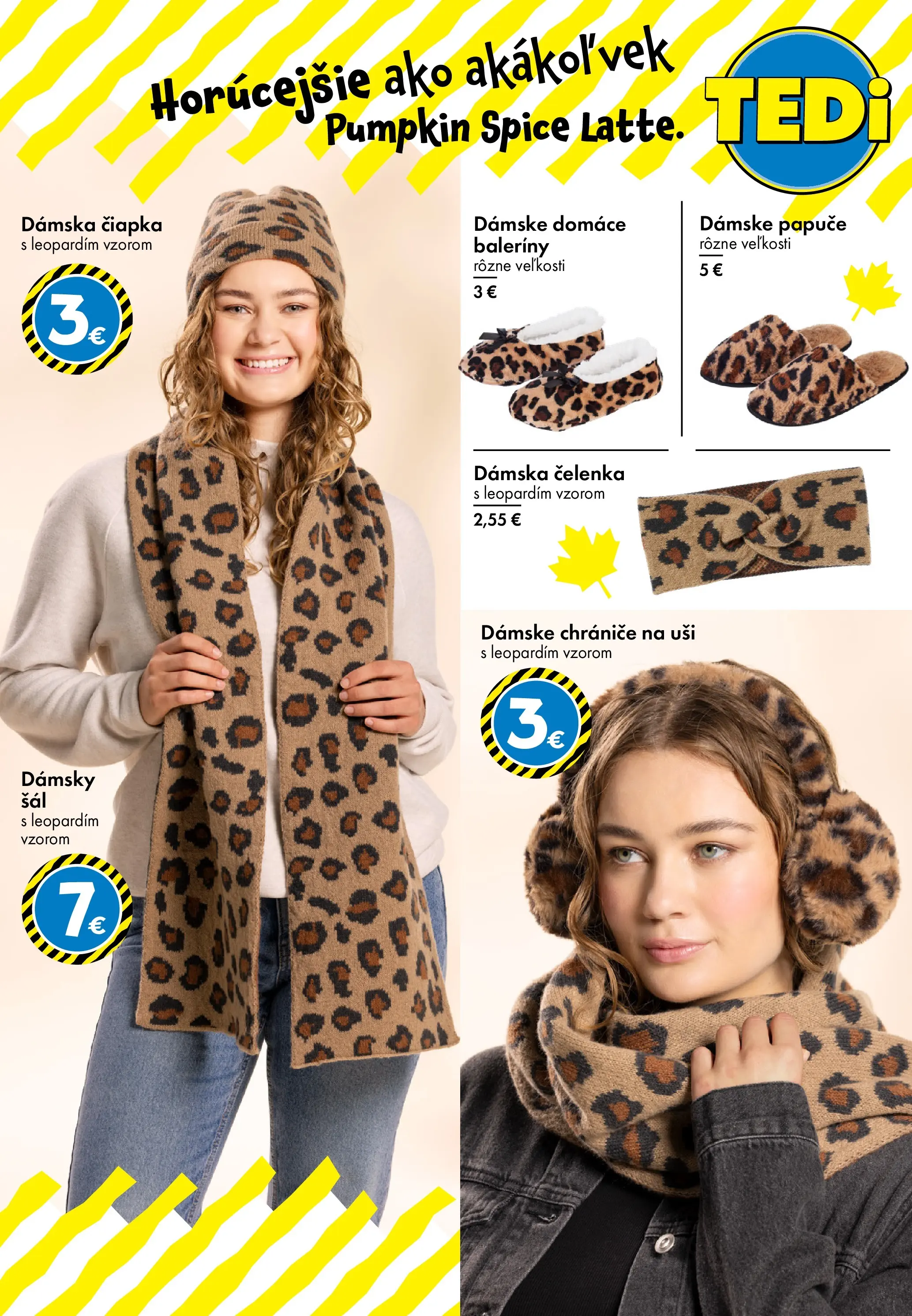 TEDi leták od 10.10.2025 → Aktuálna ponuka online | Strana: 20 | Produkty: Papuče, Čiapka
