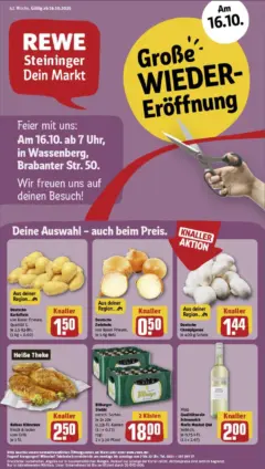 Rewe prospekt Wassenberg	 ab 13.10.2025 gültig