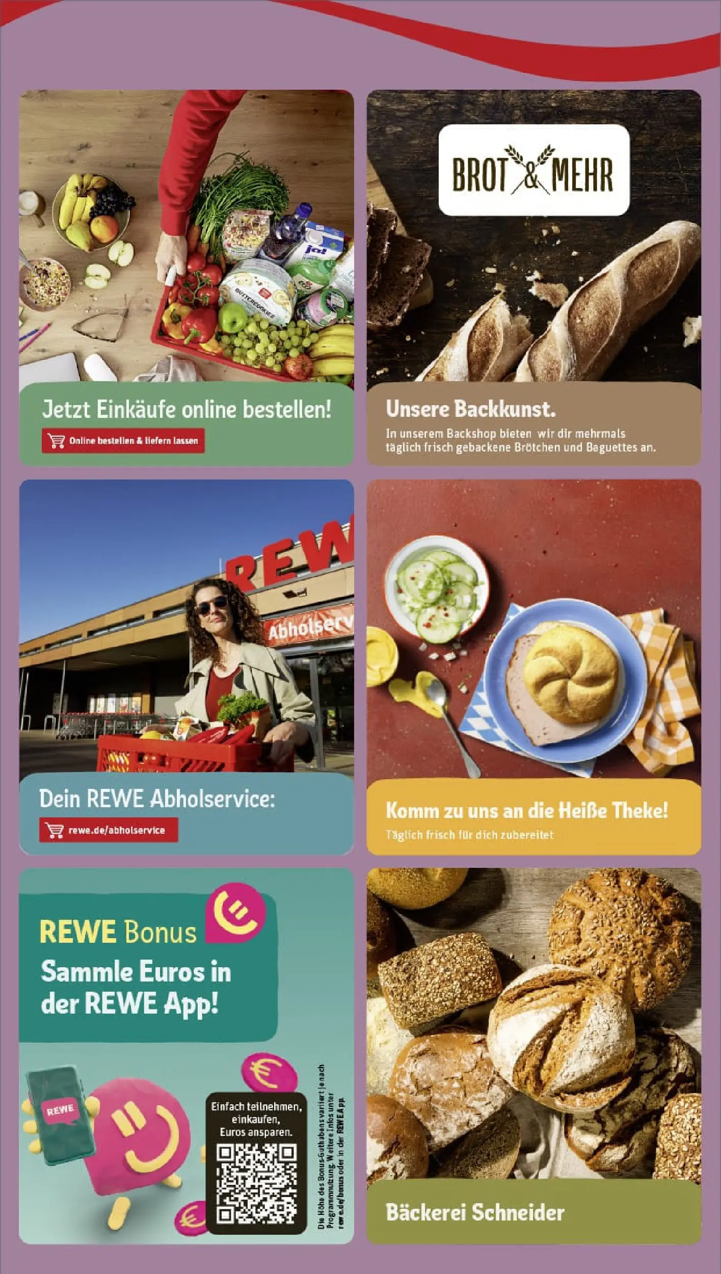 REWE Prospekt ab 13.10.2025 zum Blättern » Angebote | Seite: 3 | Produkte: Bäckerei, Theke, Brot