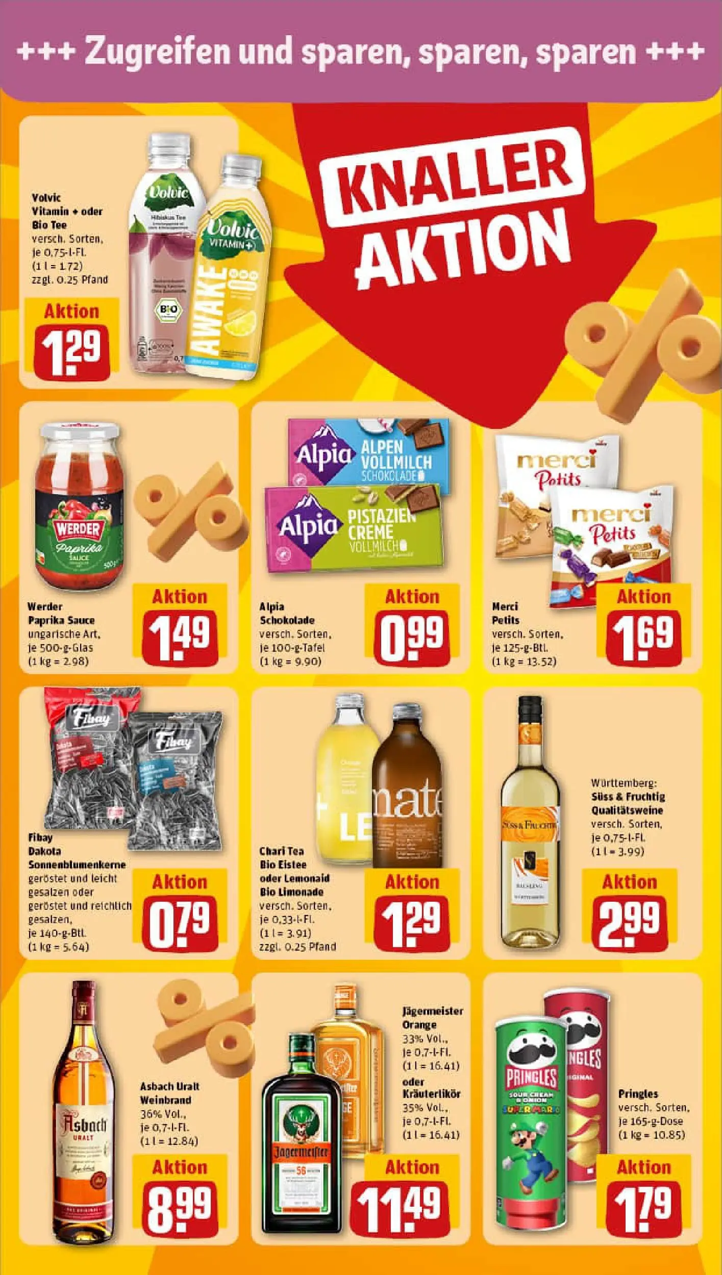 REWE Prospekt ab 13.10.2025 zum Blättern » Angebote | Seite: 16 | Produkte: Schokolade, Creme, Paprika, Chips