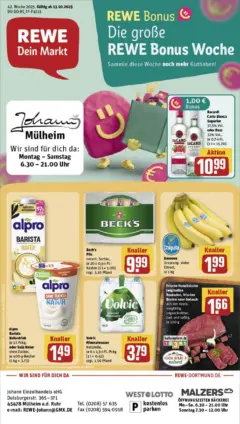 Rewe prospekt Mülheim An Der Ruhr	 ab 13.10.2025 gültig