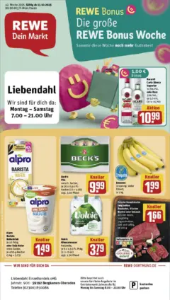 Rewe prospekt Bergkamen	 ab 13.10.2025 gültig