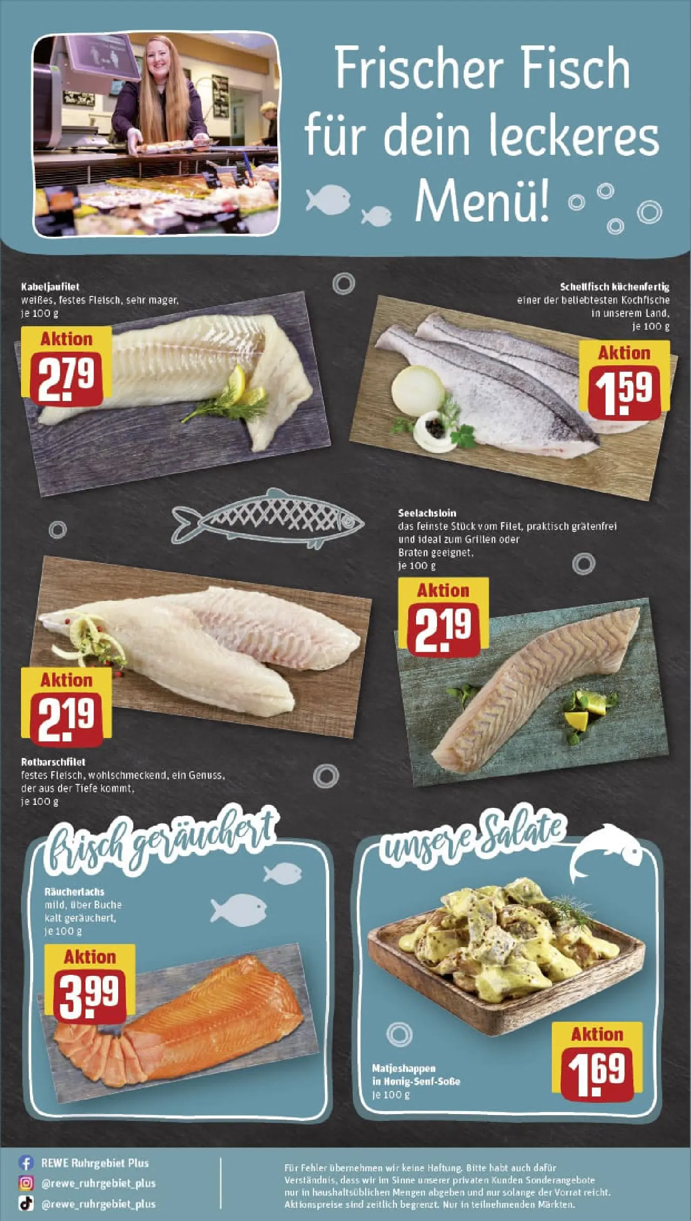 REWE Prospekt ab 13.10.2025 zum Blättern » Angebote | Seite: 27 | Produkte: Fisch, Räucherlachs