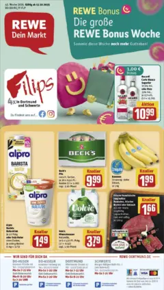 Rewe prospekt Dortmund	 ab 13.10.2025 gültig