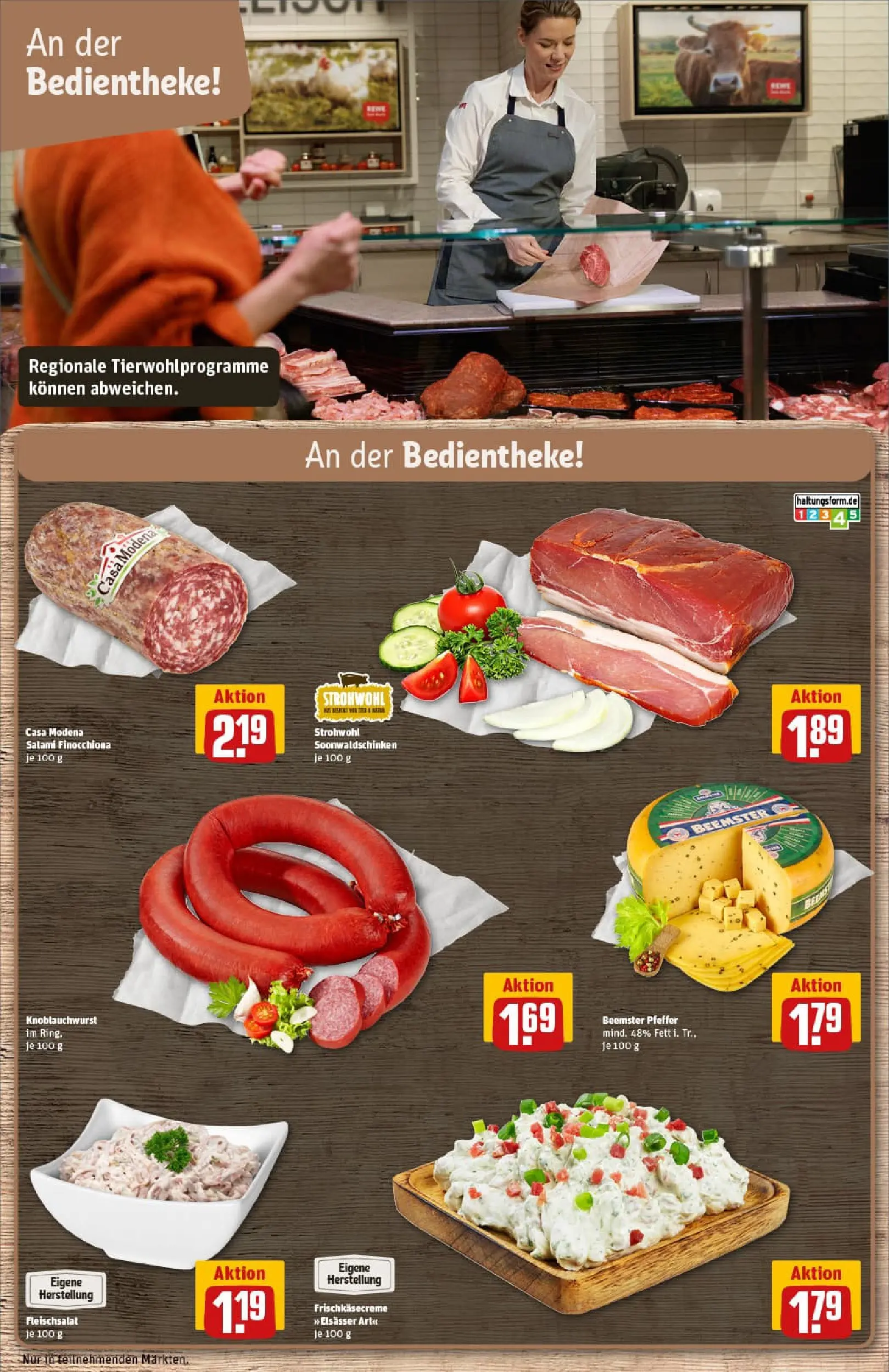 REWE Prospekt ab 13.10.2025 zum Blättern » Angebote | Seite: 11 | Produkte: Pfeffer, Salami