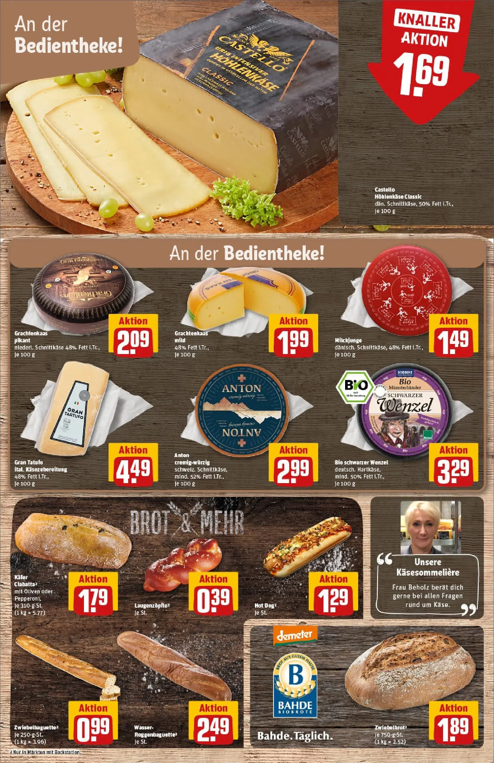 REWE Prospekt ab 13.10.2025 zum Blättern » Angebote | Seite: 11 | Produkte: Baguette, Wasser, Brot