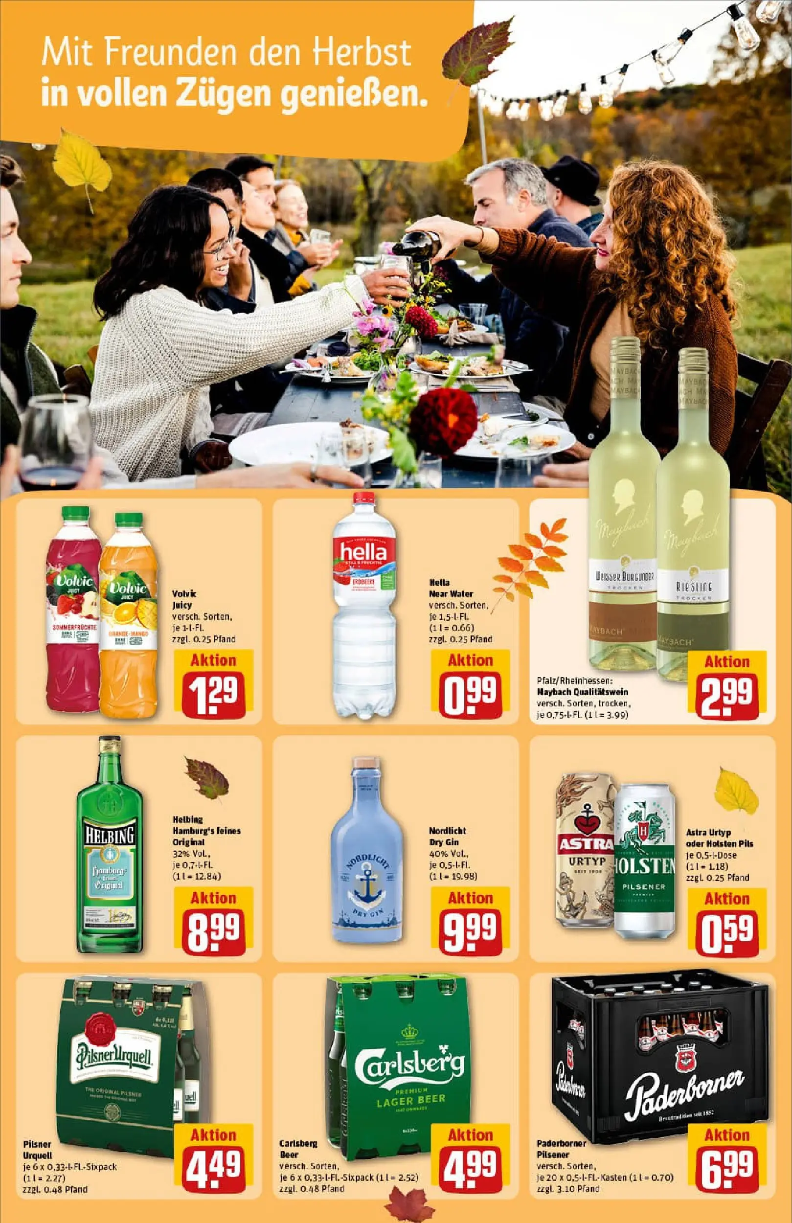 REWE Prospekt ab 13.10.2025 zum Blättern » Angebote | Seite: 17 | Produkte: Carlsberg, Astra, Hella, Pilsner urquell