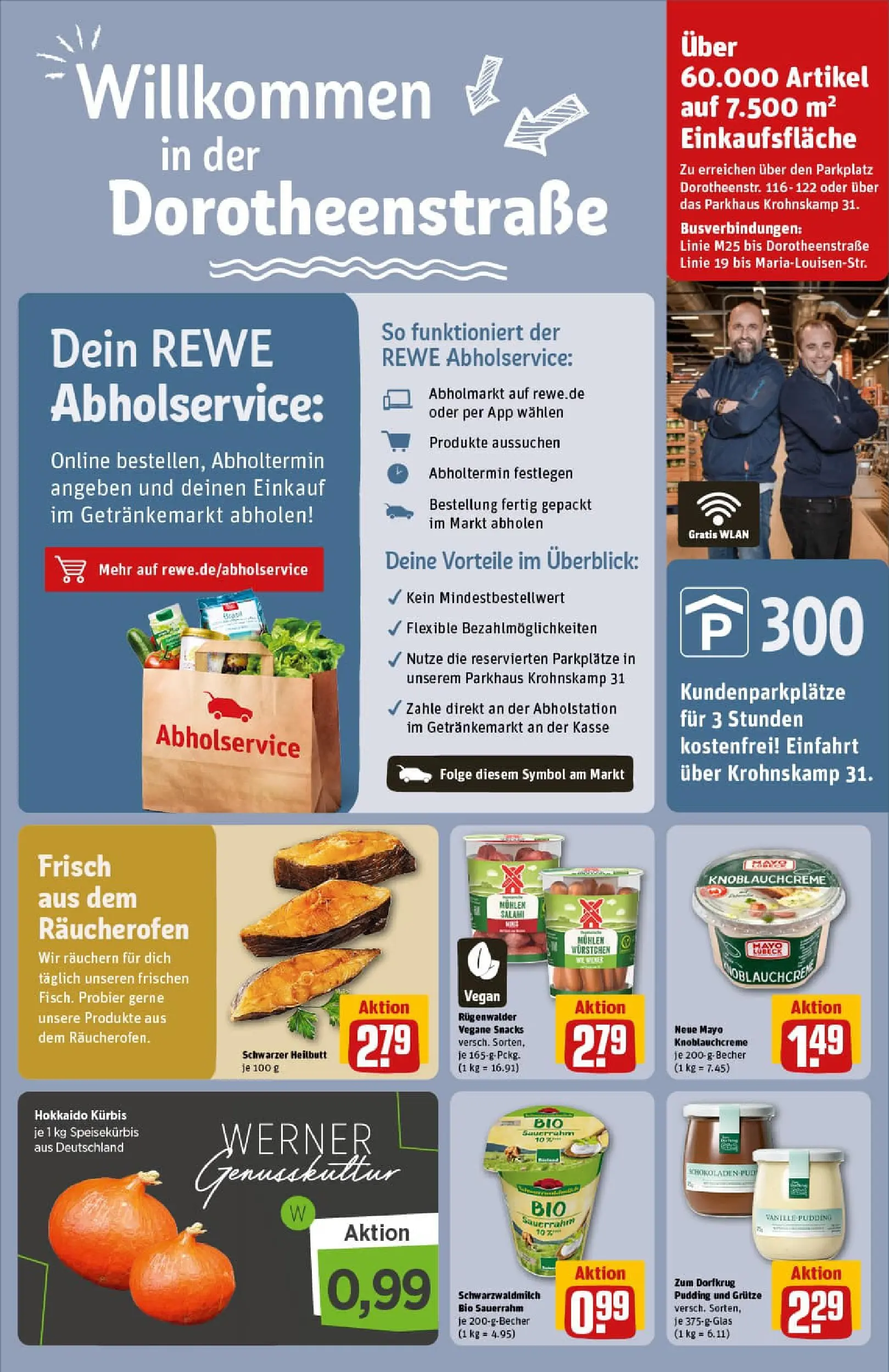REWE Prospekt ab 13.10.2025 zum Blättern » Angebote | Seite: 33 | Produkte: Pudding, Kürbis, Salami, Sauerrahm