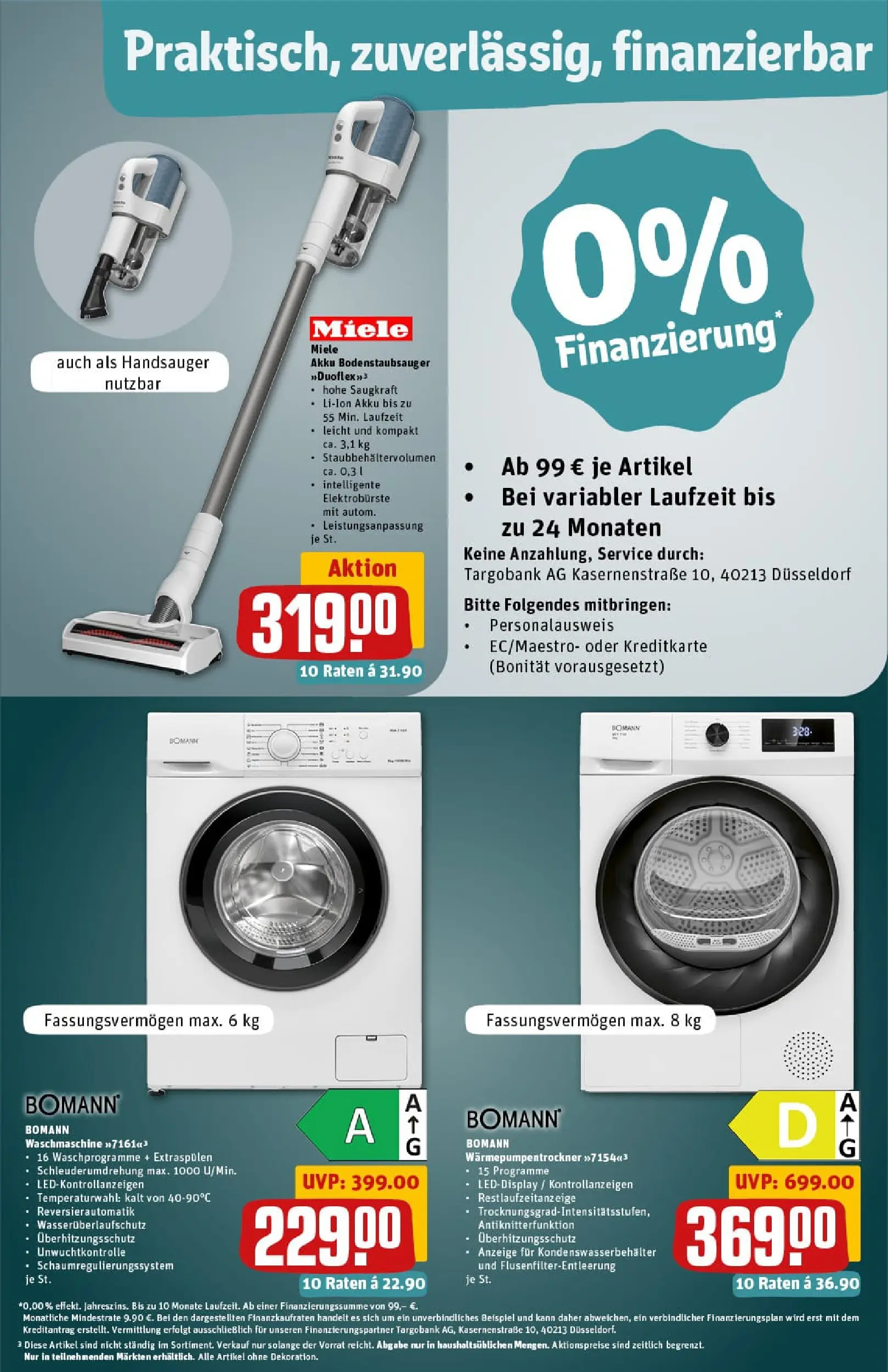 REWE Prospekt ab 13.10.2025 zum Blättern » Angebote | Seite: 37 | Produkte: Miele, Waschmaschine