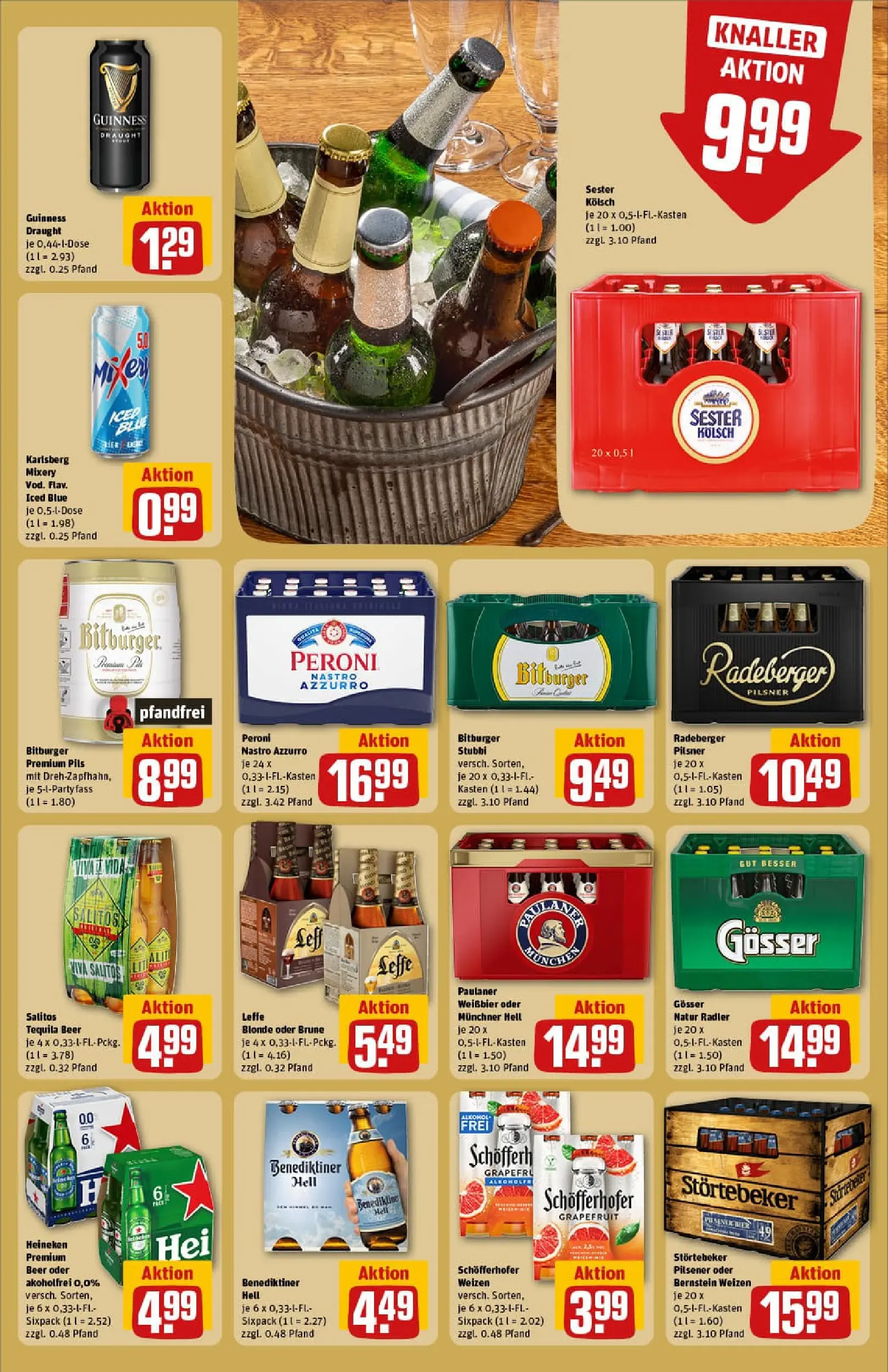 REWE Prospekt ab 13.10.2025 zum Blättern » Angebote | Seite: 23 | Produkte: Weißbier, Grapefruit, Radler, Radeberger pilsner