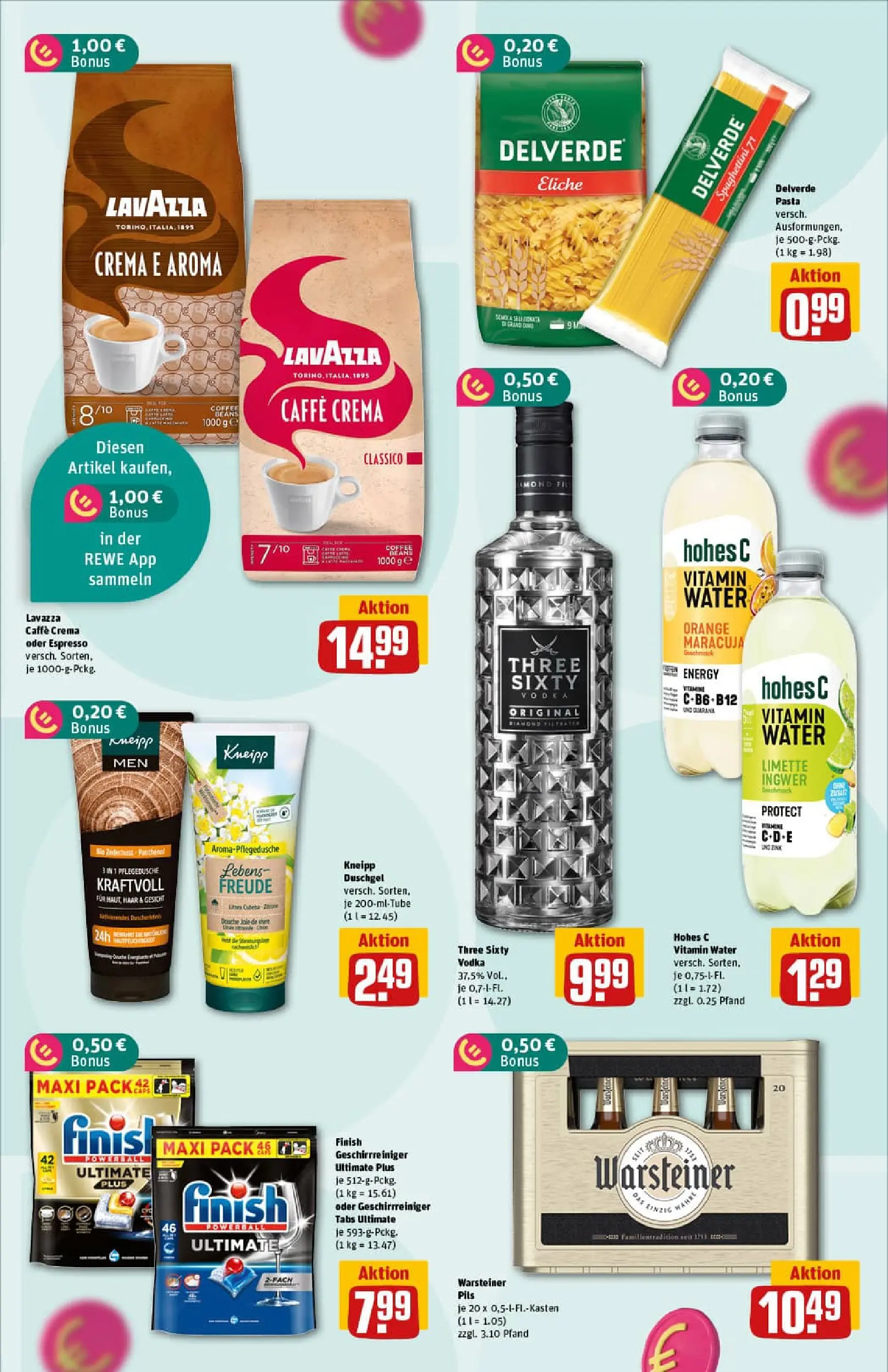 REWE Prospekt ab 13.10.2025 zum Blättern » Angebote | Seite: 5 | Produkte: Pils, Warsteiner, Shower Gel, Hohes c
