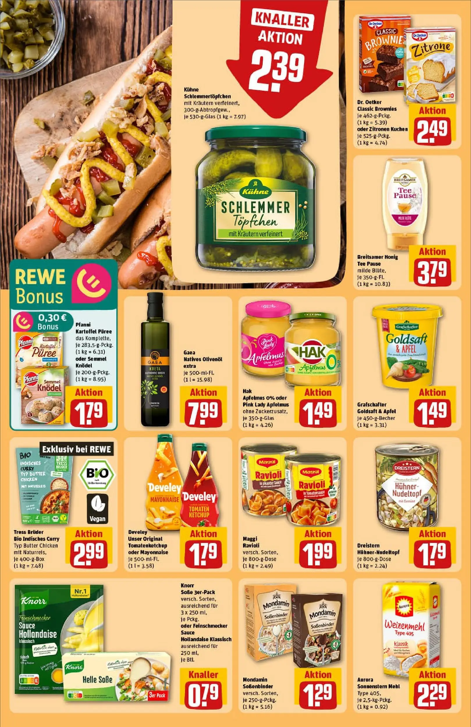 REWE Prospekt ab 13.10.2025 zum Blättern » Angebote | Seite: 28 | Produkte: Mehl, Tomaten, Soße, Zitrone