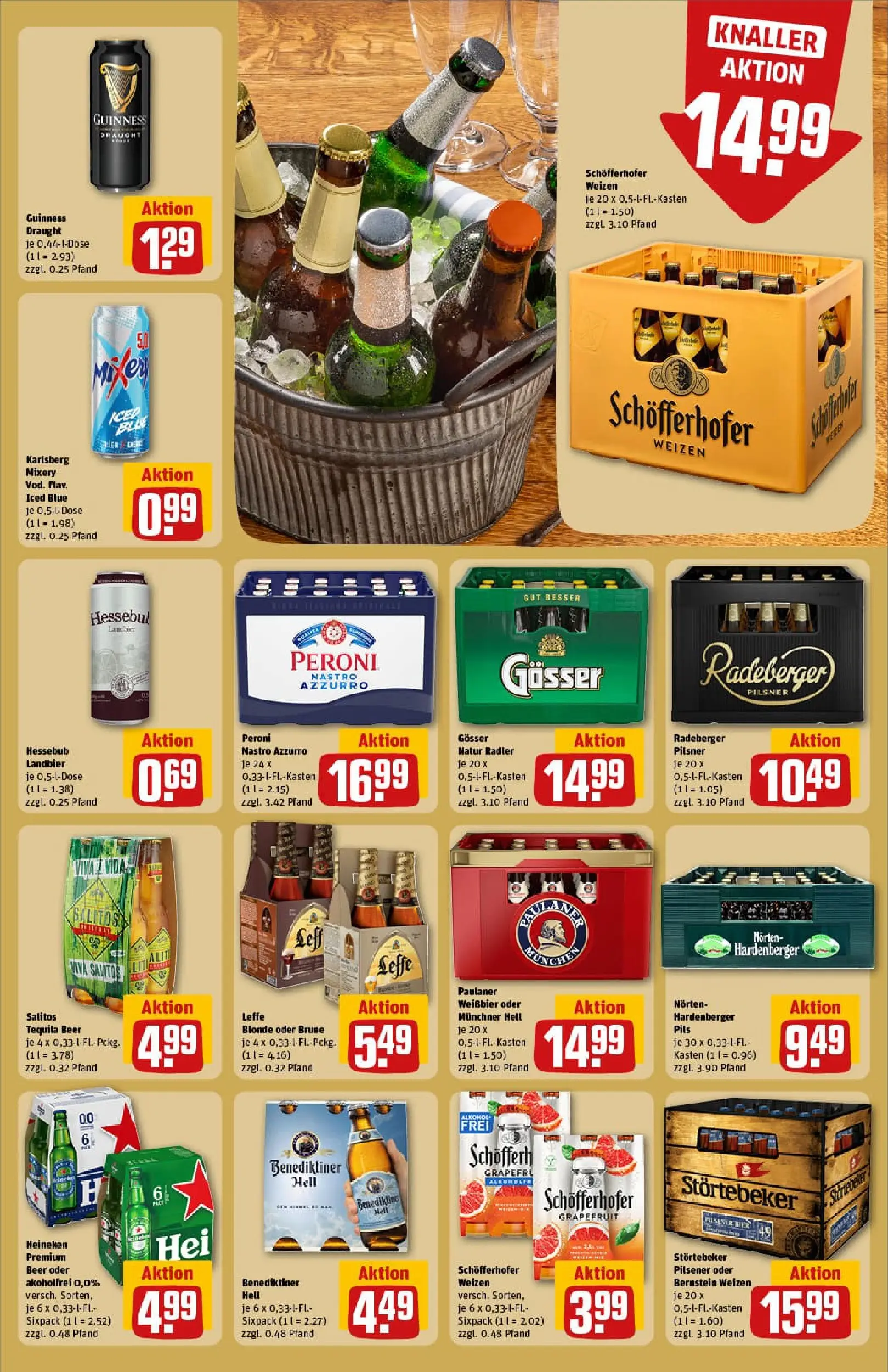 REWE Prospekt ab 13.10.2025 zum Blättern » Angebote | Seite: 17 | Produkte: Mixer, Weißbier, Pils, Mixery
