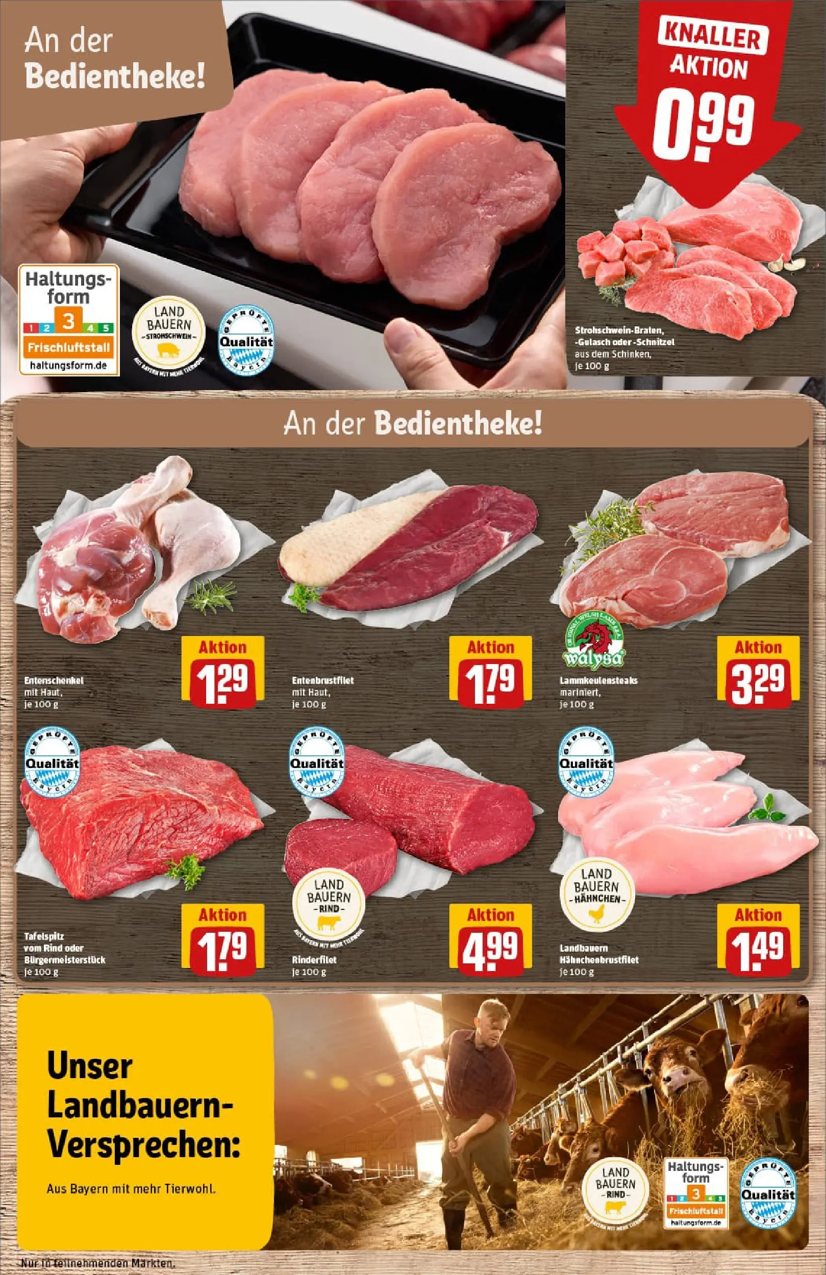 REWE Prospekt ab 13.10.2025 zum Blättern » Angebote | Seite: 10 | Produkte: Tafelspitz, Hahnchen, Rinderfilet, Schnitzel