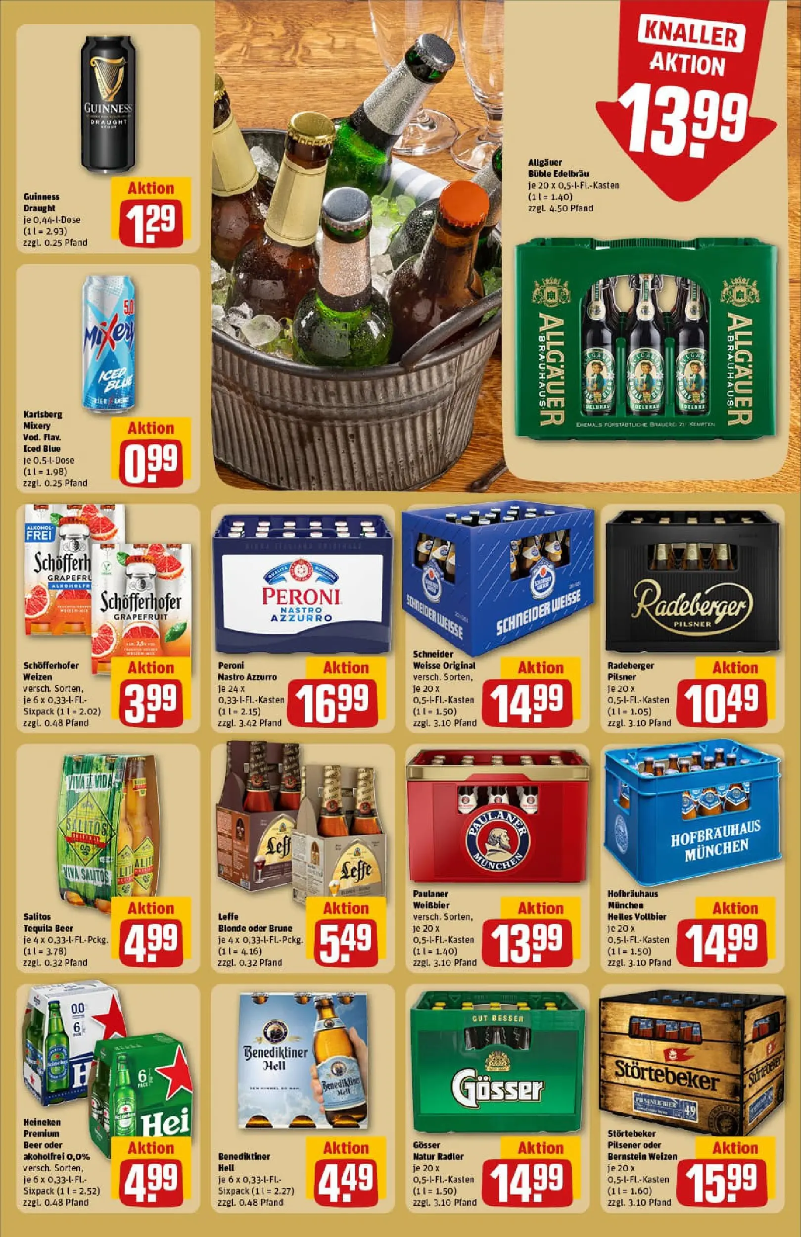 REWE Prospekt ab 13.10.2025 zum Blättern » Angebote | Seite: 23 | Produkte: Mixer, Tequila, Grapefruit, Mixery