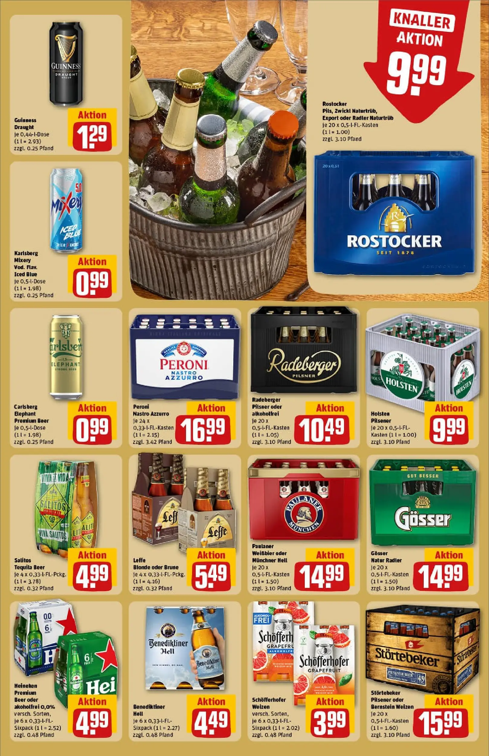 REWE Prospekt ab 13.10.2025 zum Blättern » Angebote | Seite: 23 | Produkte: Holsten, Heineken, Tequila, Grapefruit