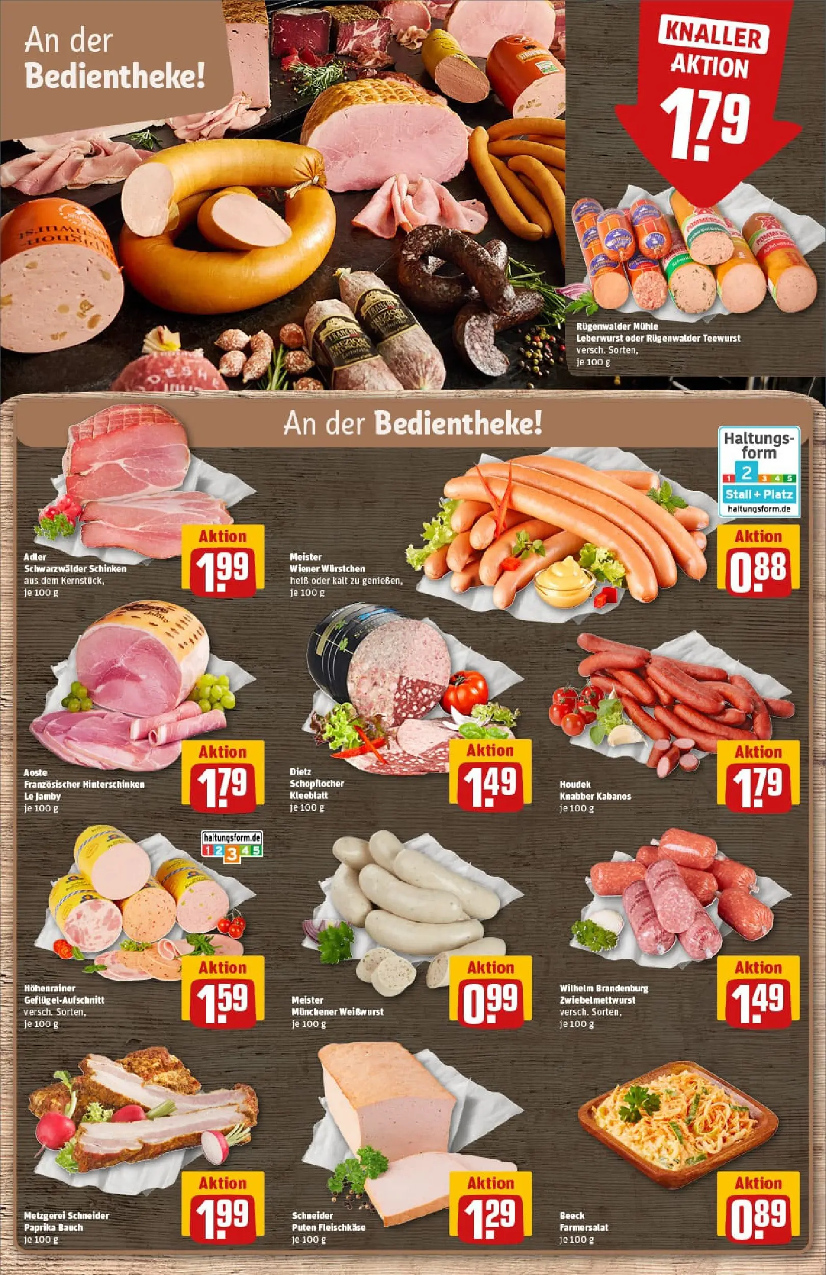 REWE Prospekt ab 13.10.2025 zum Blättern » Angebote | Seite: 10 | Produkte: Mühle, Wiener wurstchen, Weißwurst, Schinken