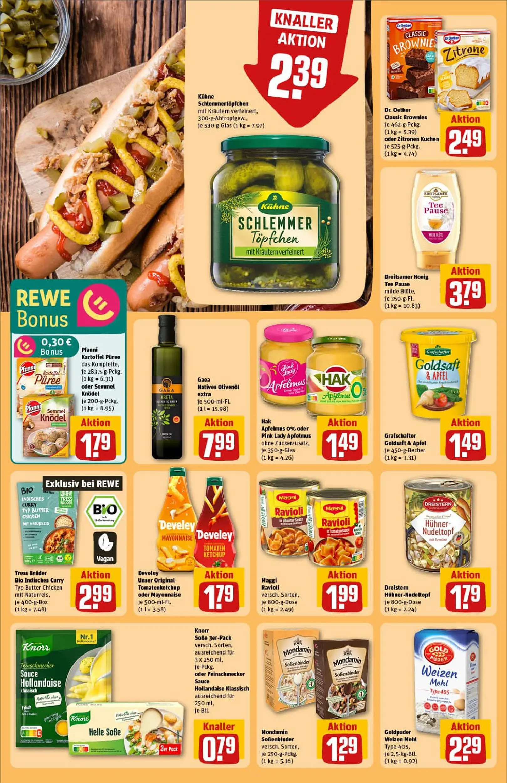 REWE Prospekt ab 13.10.2025 zum Blättern » Angebote | Seite: 22 | Produkte: Olivenol, Äpfel, Puder, Zitronen