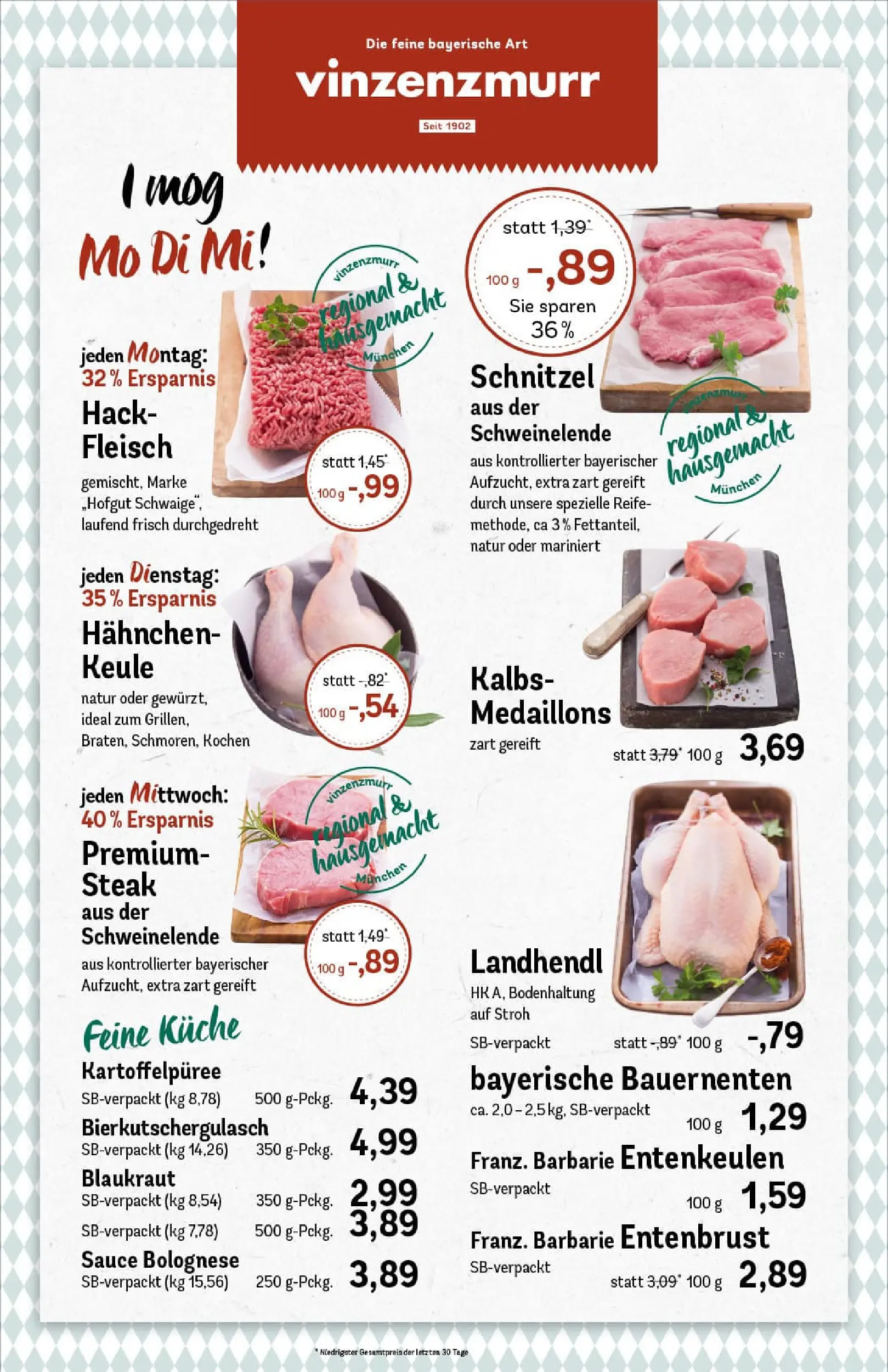 REWE Prospekt ab 13.10.2025 zum Blättern » Angebote | Seite: 8 | Produkte: Hahnchen, Küche, Schnitzel, Fleisch