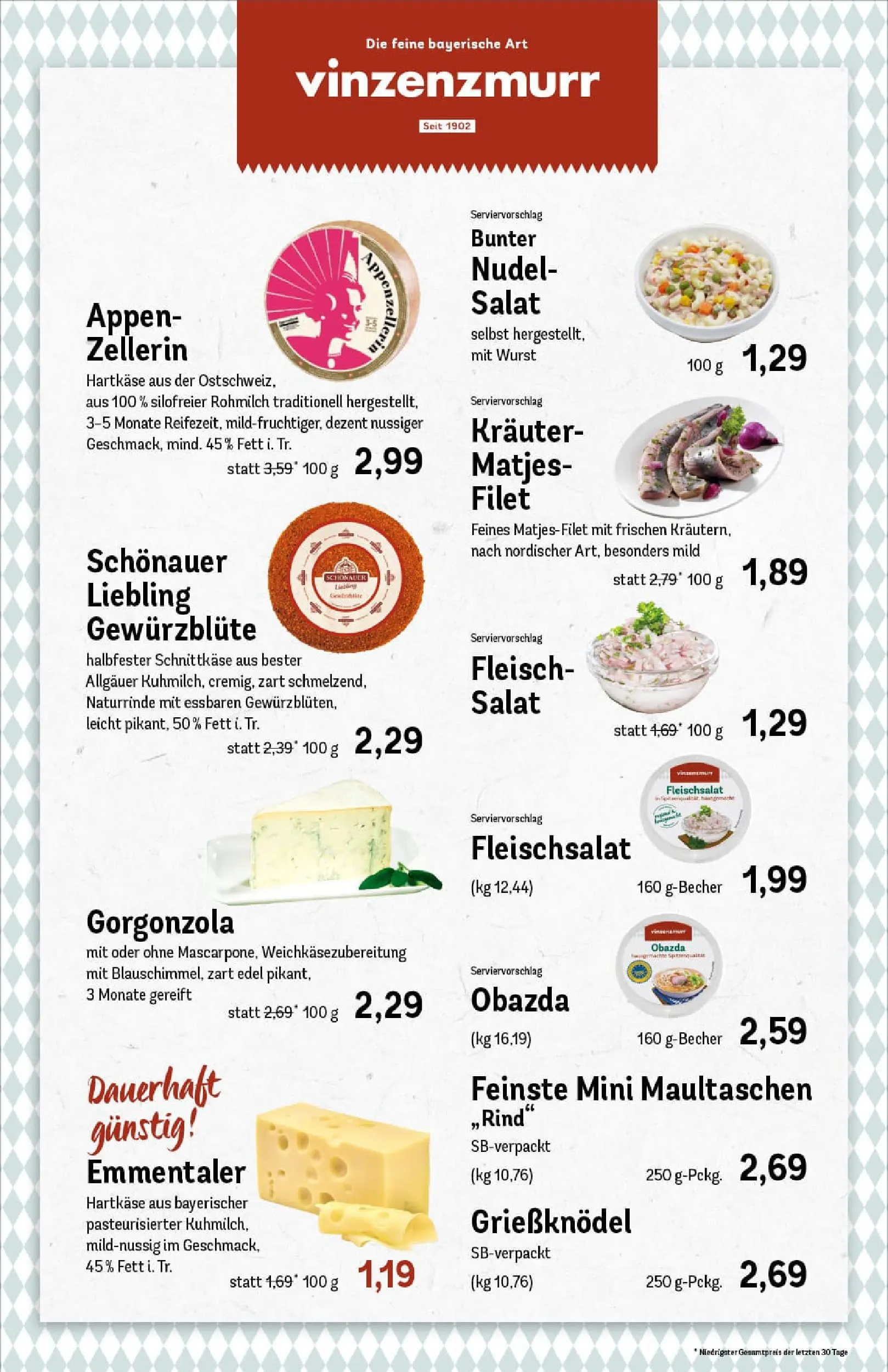 REWE Prospekt ab 13.10.2025 zum Blättern » Angebote | Seite: 10 | Produkte: Wurst, Maultaschen, Fleisch, Salat