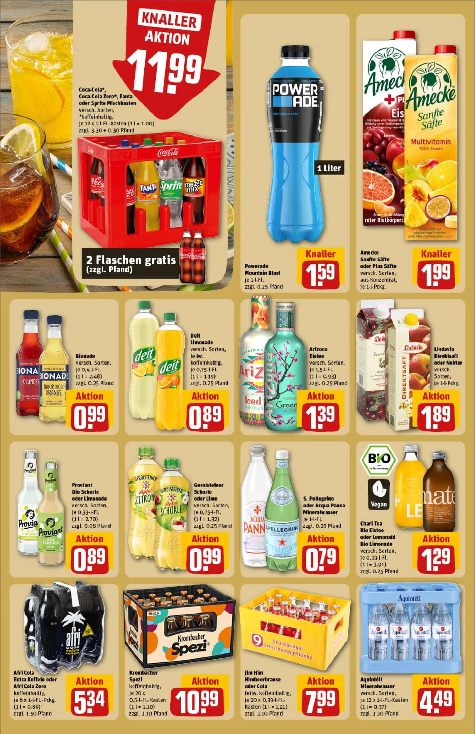 REWE Prospekt ab 13.10.2025 zum Blättern » Angebote | Seite: 22 | Produkte: Fanta, Cola, Limonade, Krombacher