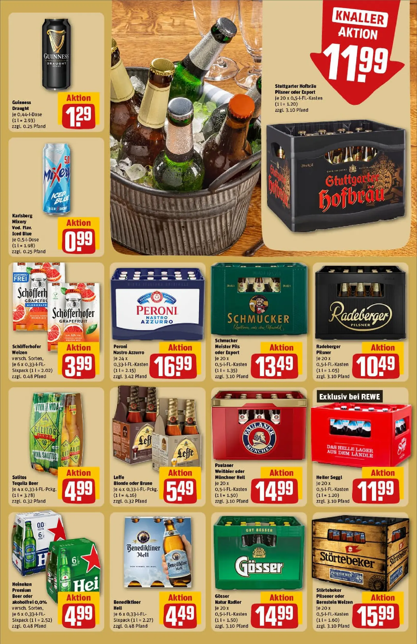 REWE Prospekt ab 13.10.2025 zum Blättern » Angebote | Seite: 21 | Produkte: Mixer, Benediktiner hell, Tequila, Paulaner
