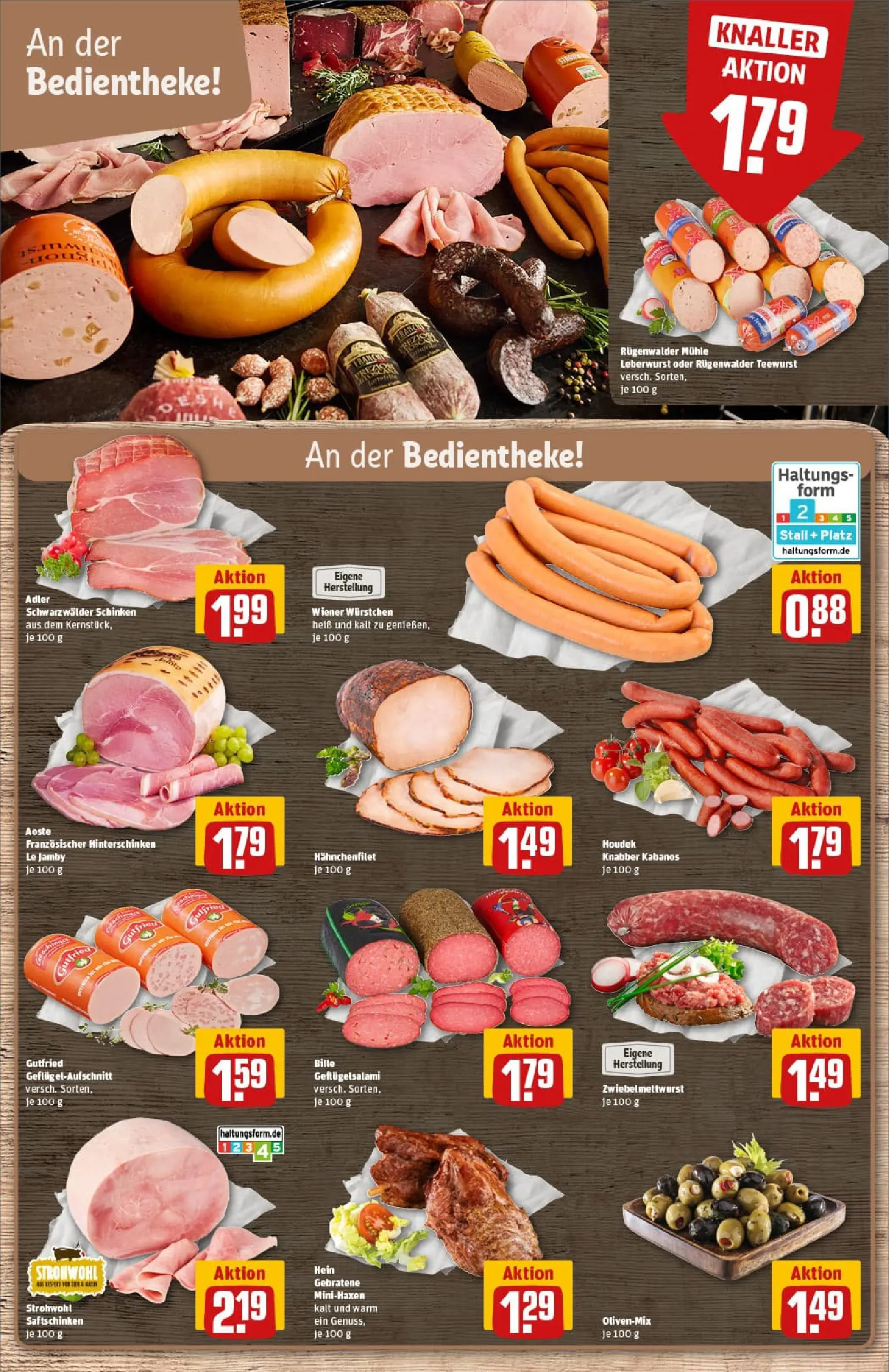 REWE Prospekt ab 13.10.2025 zum Blättern » Angebote | Seite: 12 | Produkte: Mühle, Wiener wurstchen, Salami, Schinken