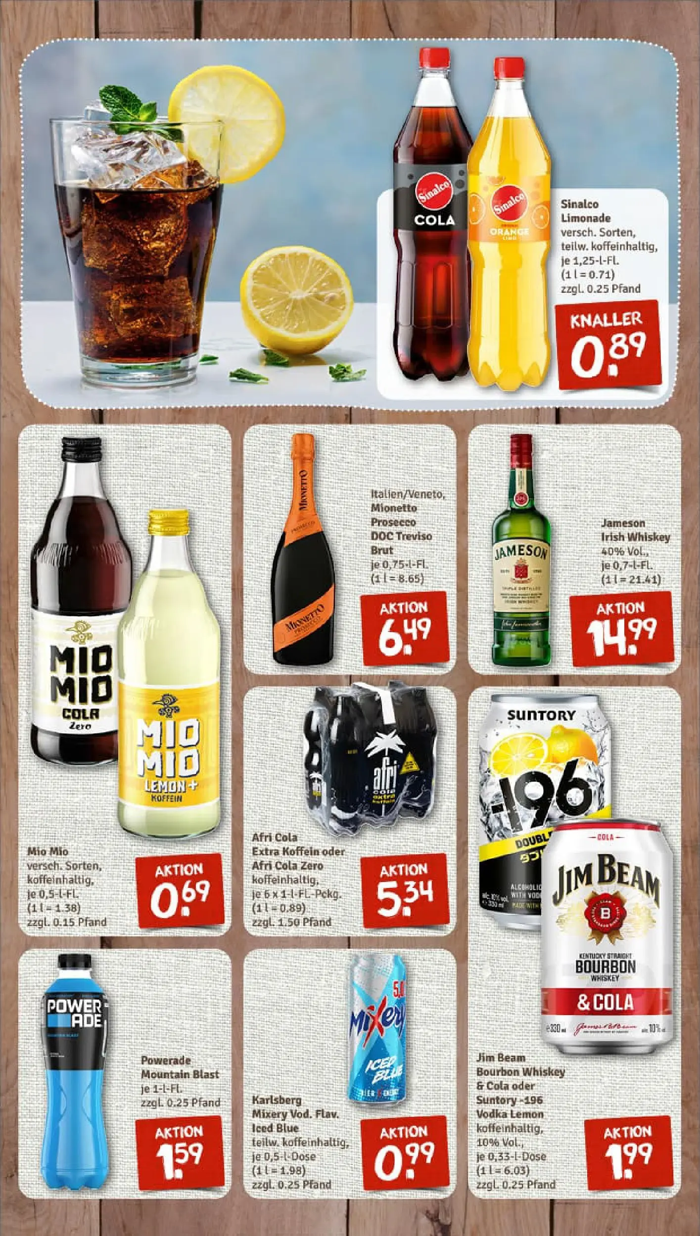 REWE Prospekt ab 13.10.2025 zum Blättern » Angebote | Seite: 10 | Produkte: Cola, Powerade, Mixery, Vodka