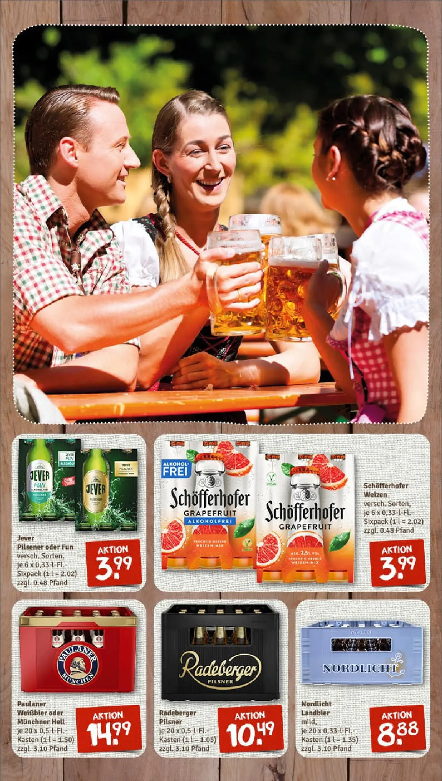 REWE Prospekt ab 13.10.2025 zum Blättern » Angebote | Seite: 11 | Produkte: Weißbier, Grapefruit, Jever, Paulaner