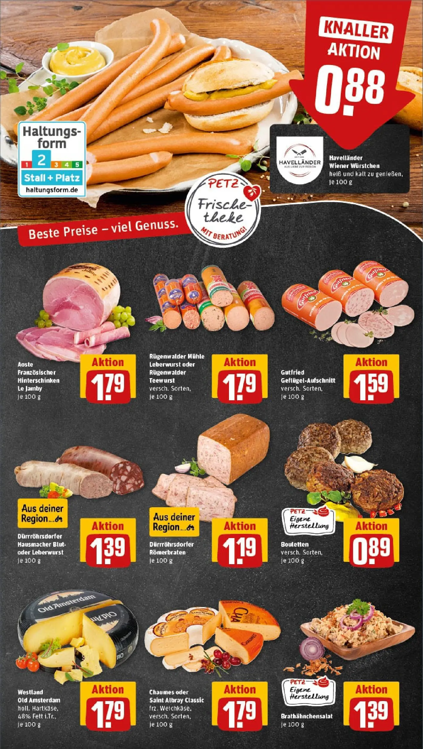 REWE Prospekt ab 13.10.2025 zum Blättern » Angebote | Seite: 9 | Produkte: Mühle, Wiener wurstchen, Theke