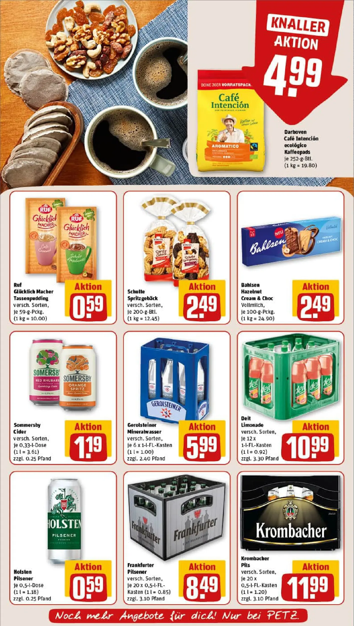 REWE Prospekt ab 13.10.2025 zum Blättern » Angebote | Seite: 11 | Produkte: Holsten, Pudding, Mineralwasser, Krombacher