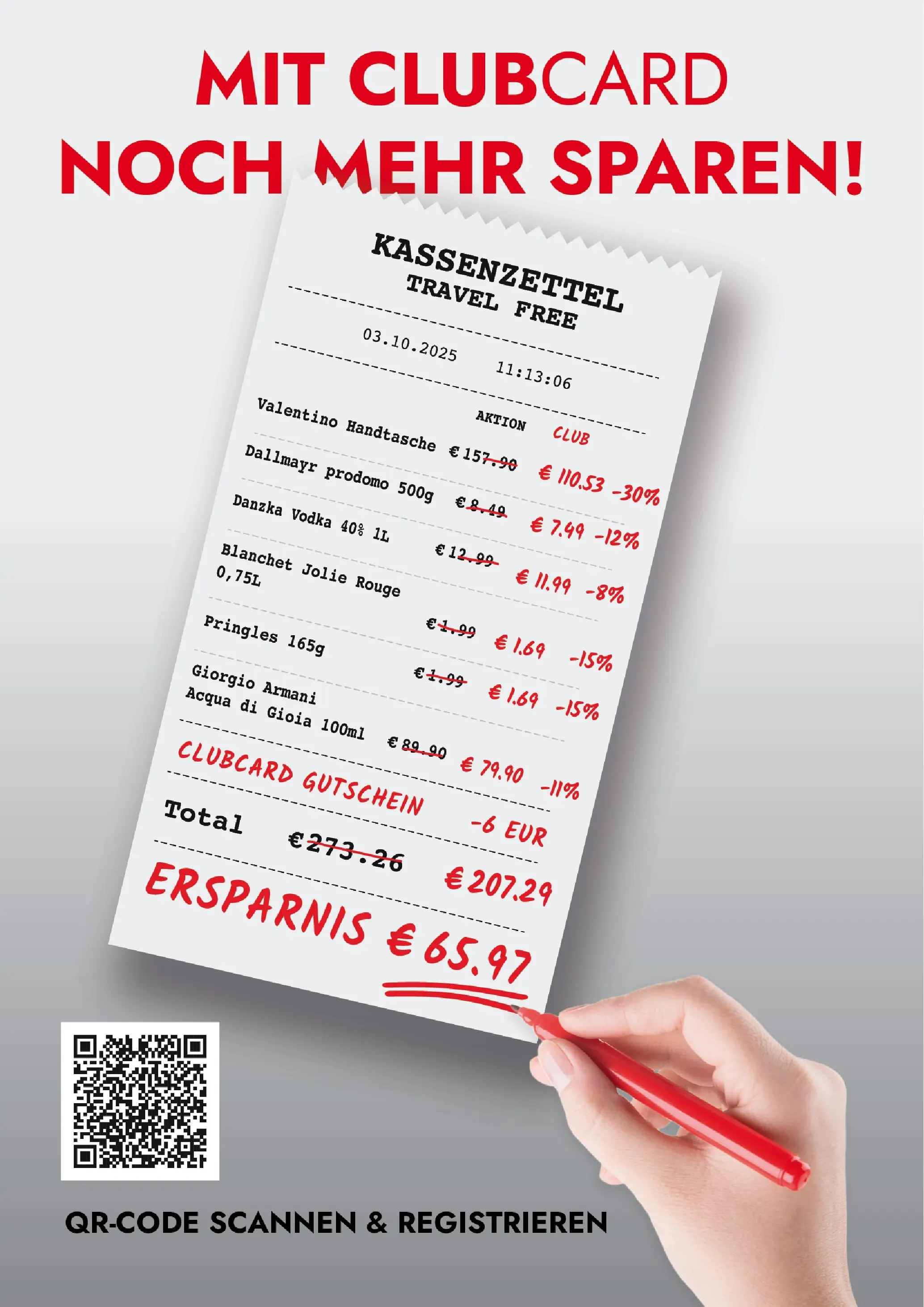 Travel FREE Flugblatt von 03.10.2025 - Aktuelle Angebote | Seite: 2 | Produkte: Handtasche, Rouge