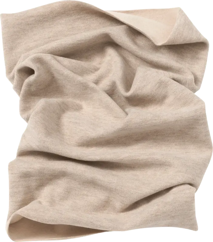 PUSBLU Loop Schal mit Viskose, beige