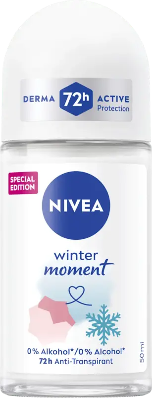 NIVEA Antitranspirant Deo Roll-on winter moment
