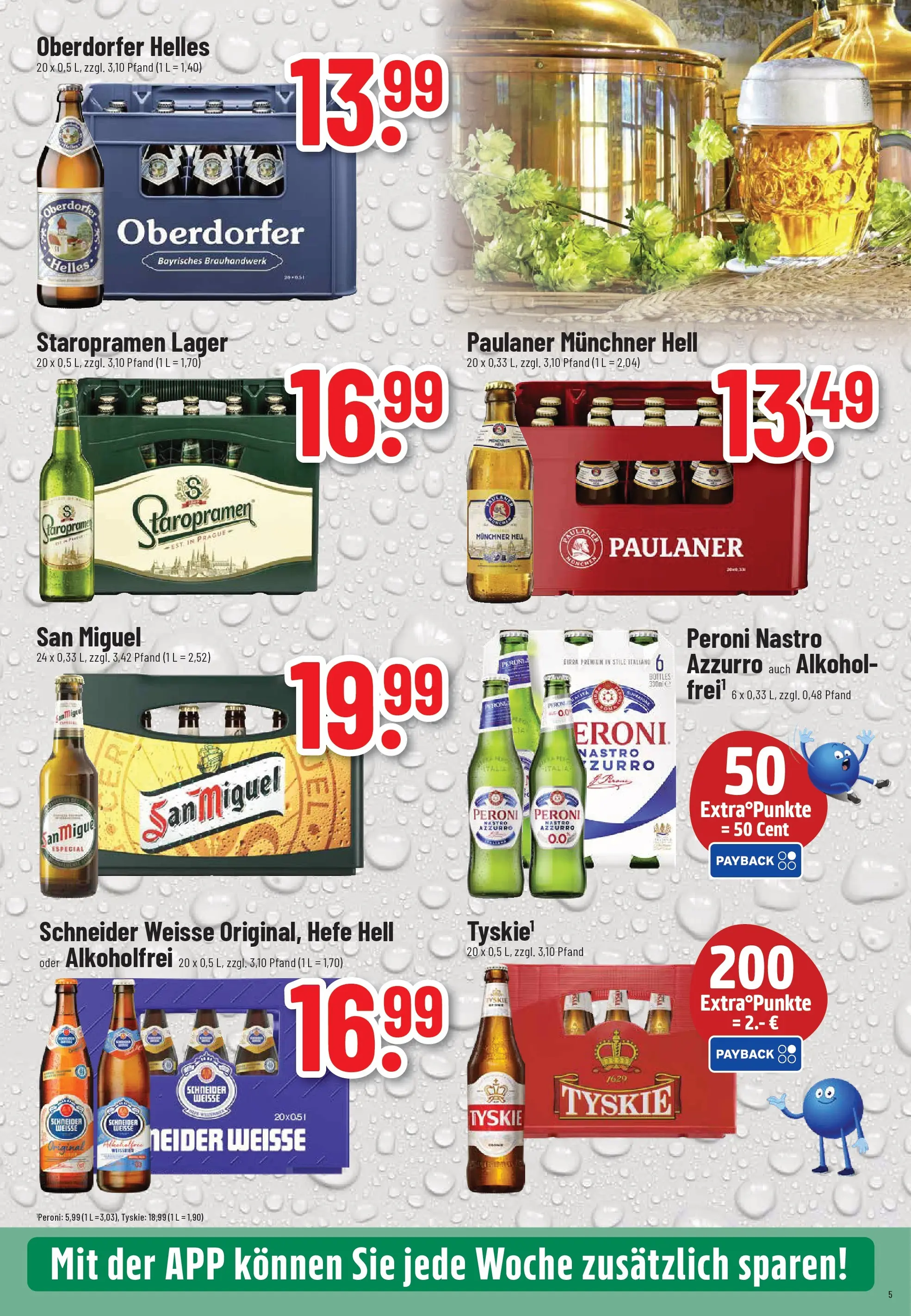 Trinkgut - trinkgut: Wochenangebote (ab 13.10.2025) » Angebote online | Seite: 5 | Produkte: Tyskie, Paulaner