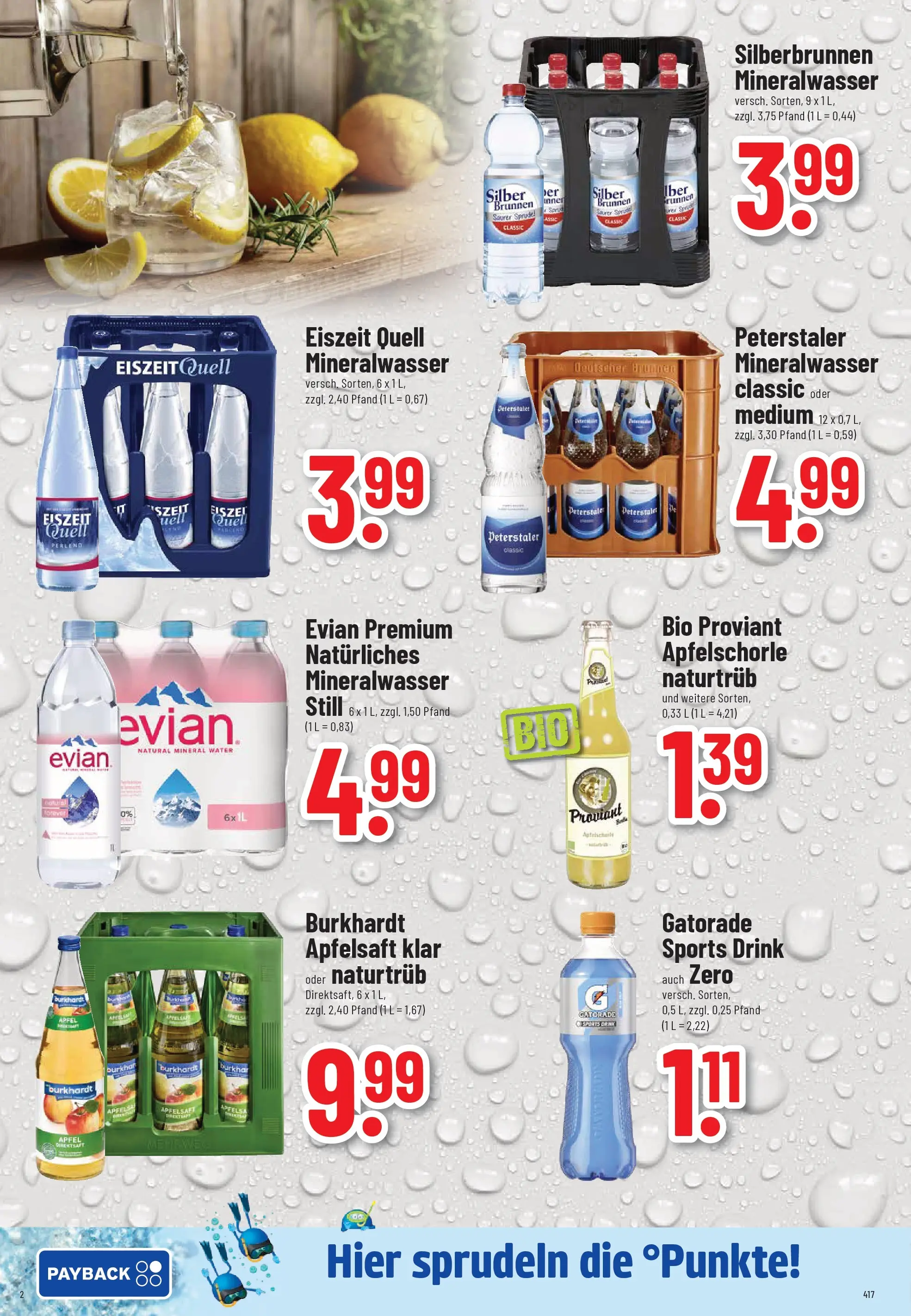 Trinkgut - trinkgut: Wochenangebote (ab 13.10.2025) » Angebote online | Seite: 2 | Produkte: Äpfel, Apfelsaft, Mineralwasser