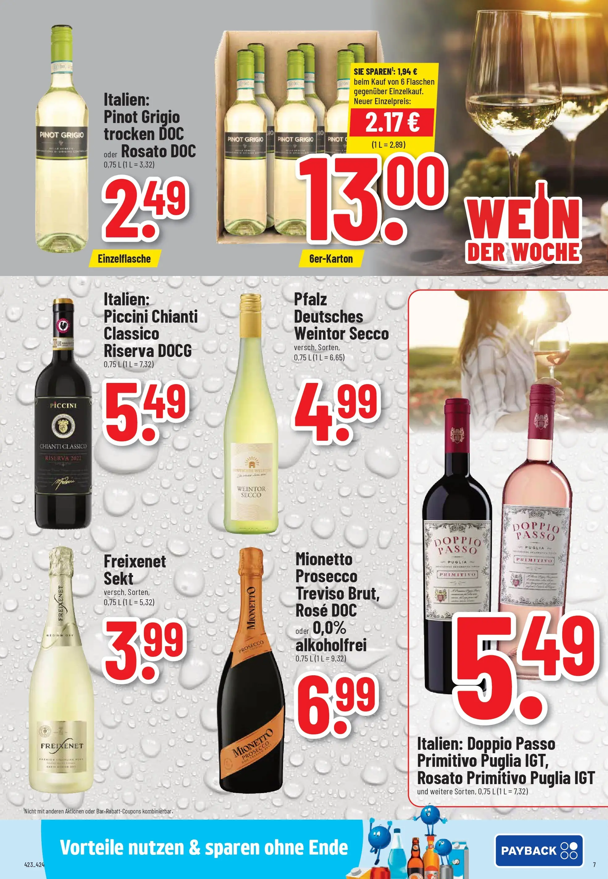 Trinkgut - trinkgut: Wochenangebote (ab 13.10.2025) » Angebote online | Seite: 7 | Produkte: Freixenet, Sekt, Prosecco, Wein