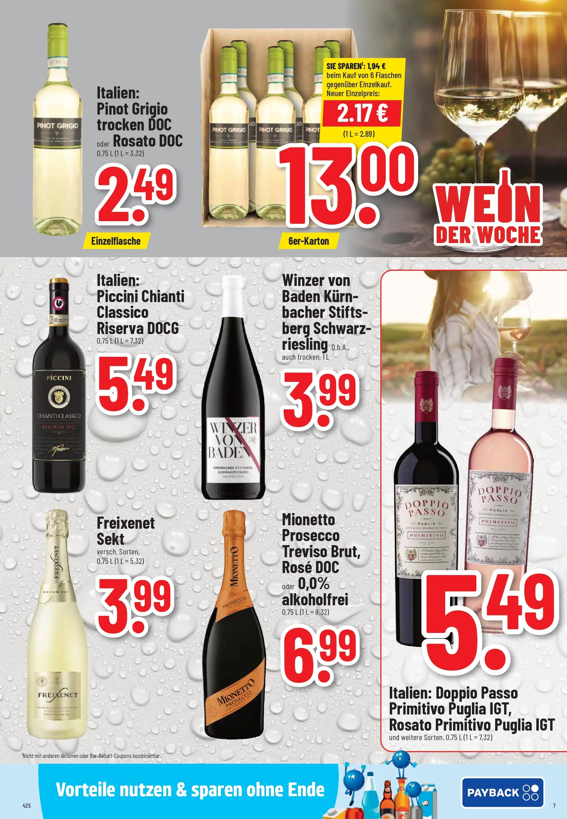 Trinkgut - trinkgut: Wochenangebote (ab 13.10.2025) » Angebote online | Seite: 7 | Produkte: Freixenet, Prosecco, Doppio Passo, Wein