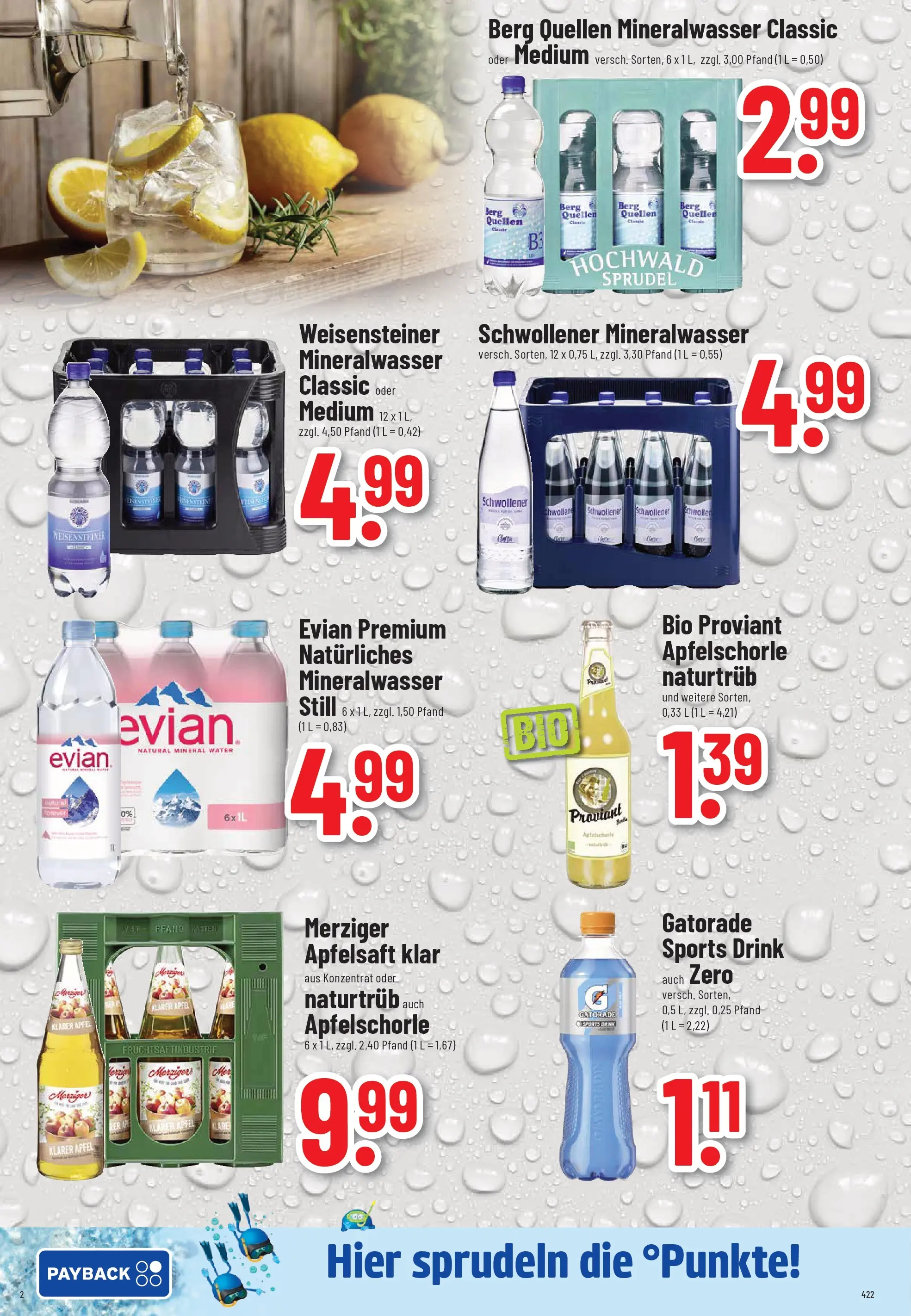 Trinkgut - trinkgut: Wochenangebote (ab 13.10.2025) » Angebote online | Seite: 2 | Produkte: Äpfel, Apfelsaft, Mineralwasser