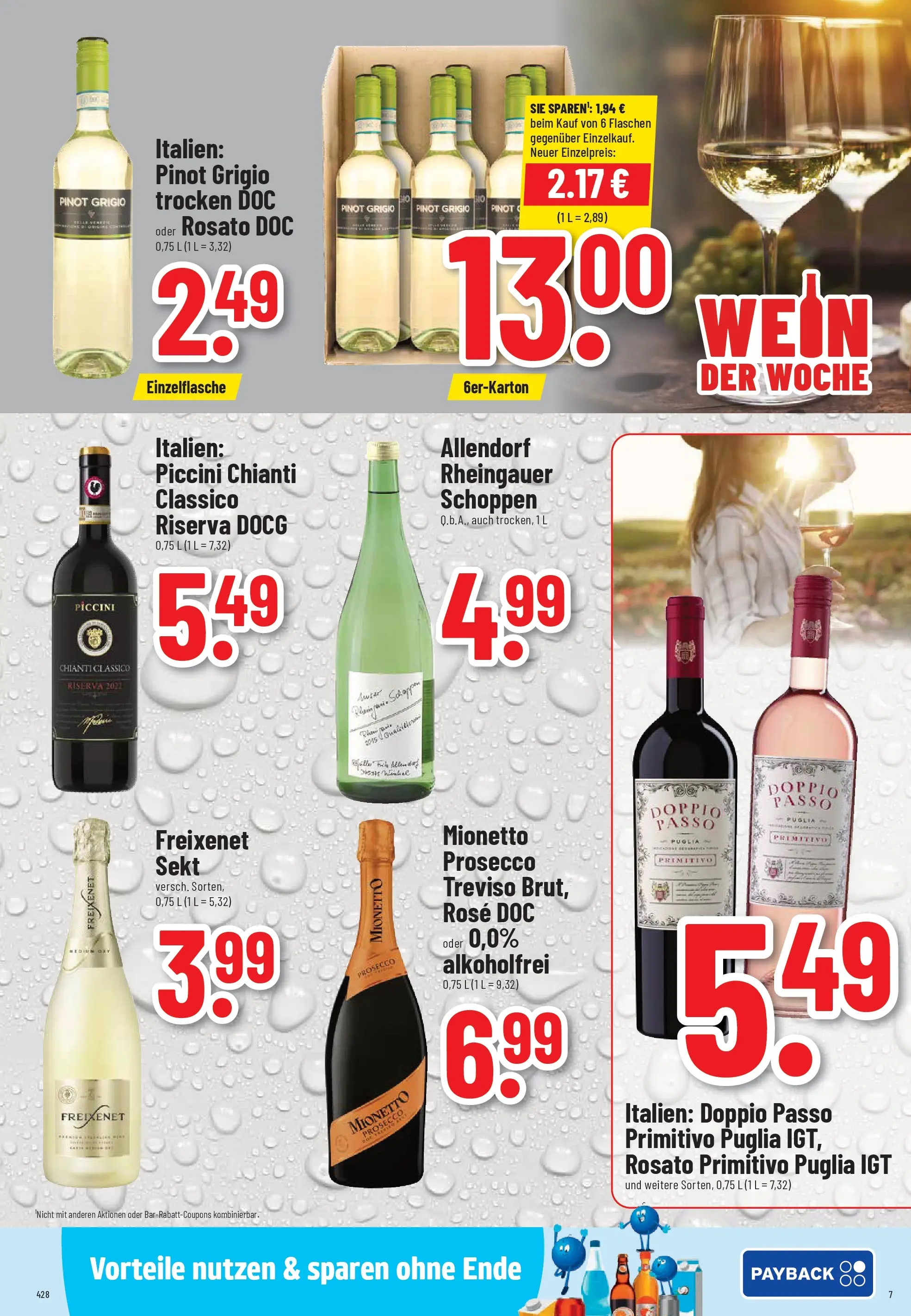 Trinkgut - trinkgut: Wochenangebote (ab 13.10.2025) » Angebote online | Seite: 7 | Produkte: Sekt, Prosecco, Doppio Passo, Wein