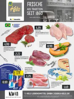FRISCHE BRATWURST, mit Kartoffelpüree und Apfelrotkohl ab 06.10.2025 gültig | Seite: 16