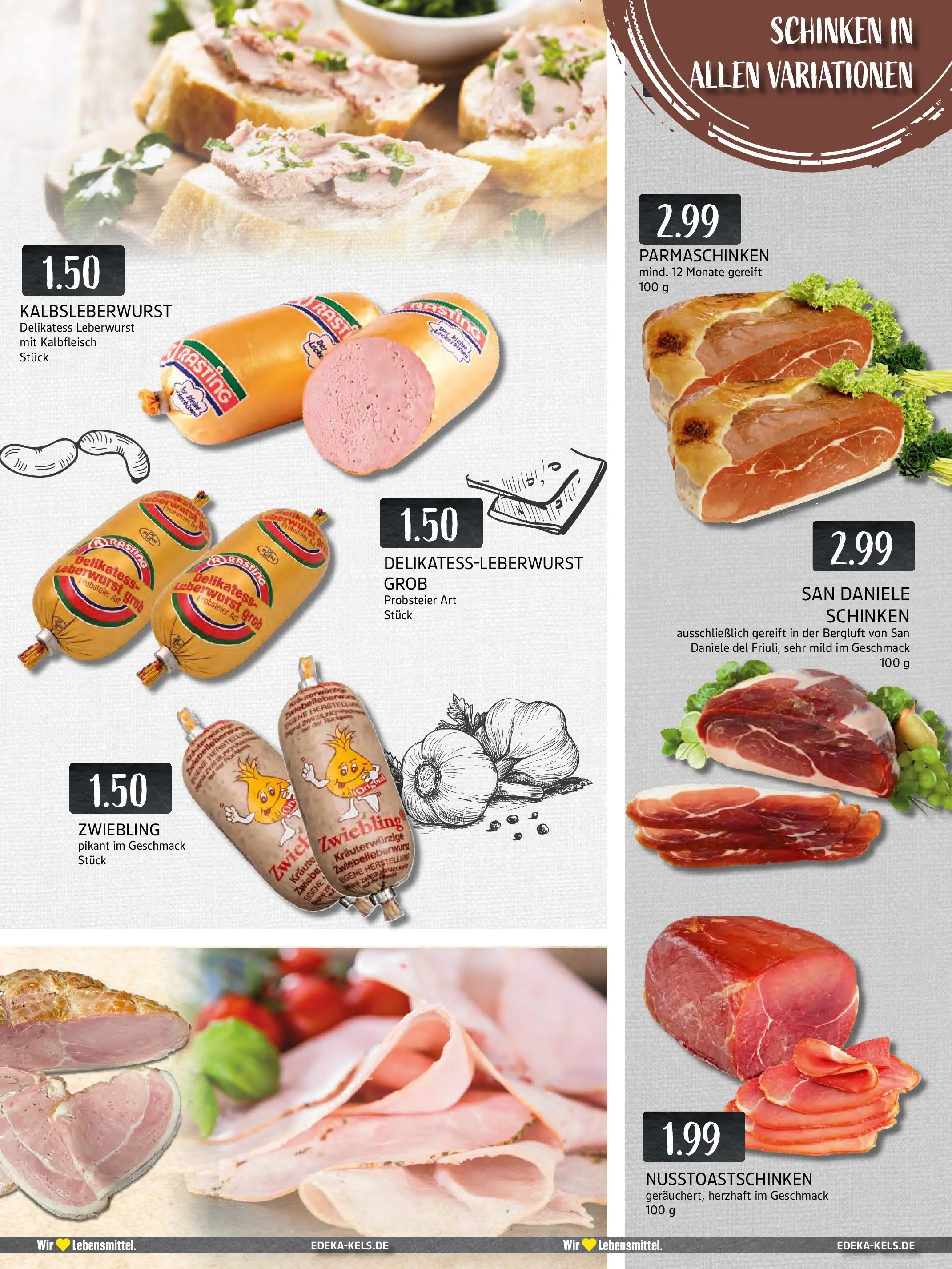 Edeka prospekt Ratingen-Hösel	 (ab 06.10.2025) » Angebote Online | Seite: 5 | Produkte: Schinken