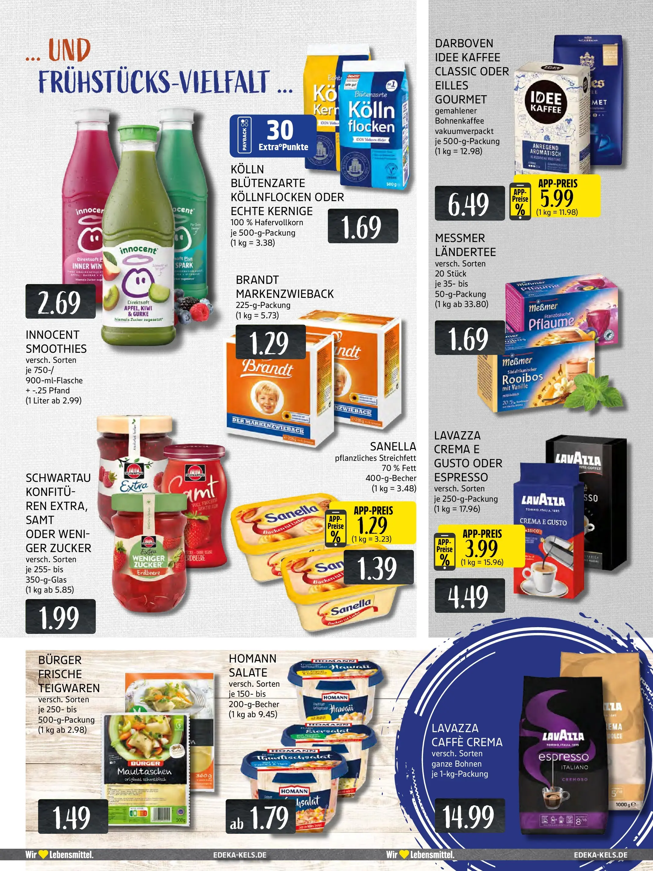 Edeka prospekt Ratingen-Hösel	 (ab 06.10.2025) » Angebote Online | Seite: 11 | Produkte: Idee kaffee, Kaffee, Messmer, Flocken