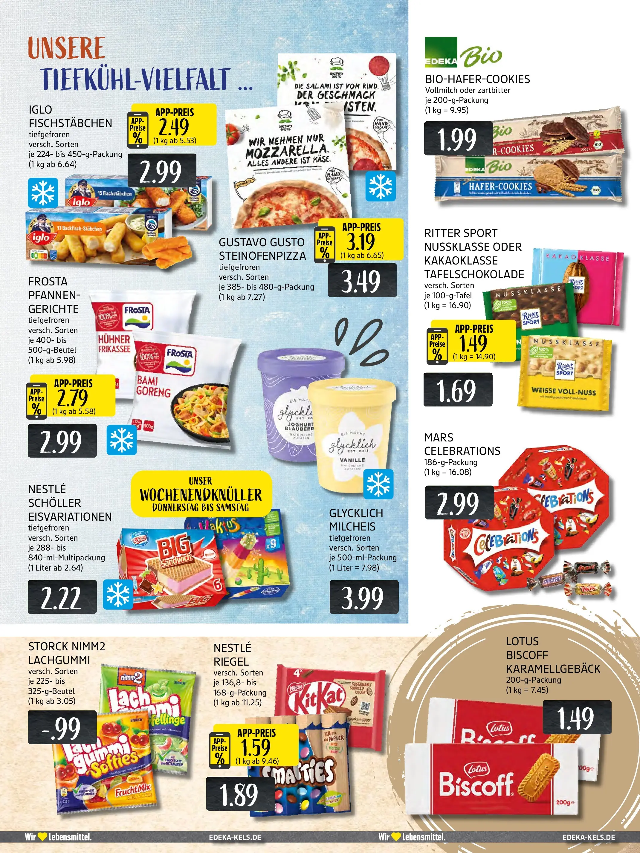 Edeka prospekt Ratingen-Hösel	 (ab 06.10.2025) » Angebote Online | Seite: 13 | Produkte: Gustavo gusto, Mozzarella, Ritter sport, Pizza