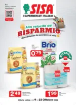 Sisa Alla velocita del Risparmio - al 22.10.2025
