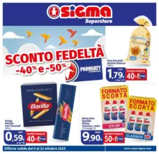 Sconto fedeltà -40% e -50%, Superstore
