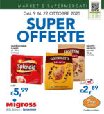 Migross Supermercati & Market Super offerte - al 22.10.2025