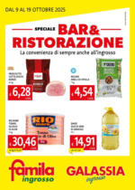Galassia SPECIALE BAR & RISTORAZIONE 09/10 - al 19.10.2025
